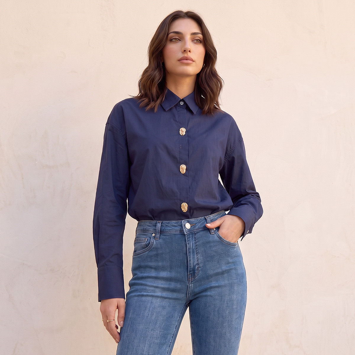 قميص بقصة غير متماثلة من سبلاش-women-clothing-shirtsandblouses-shirts-image-2