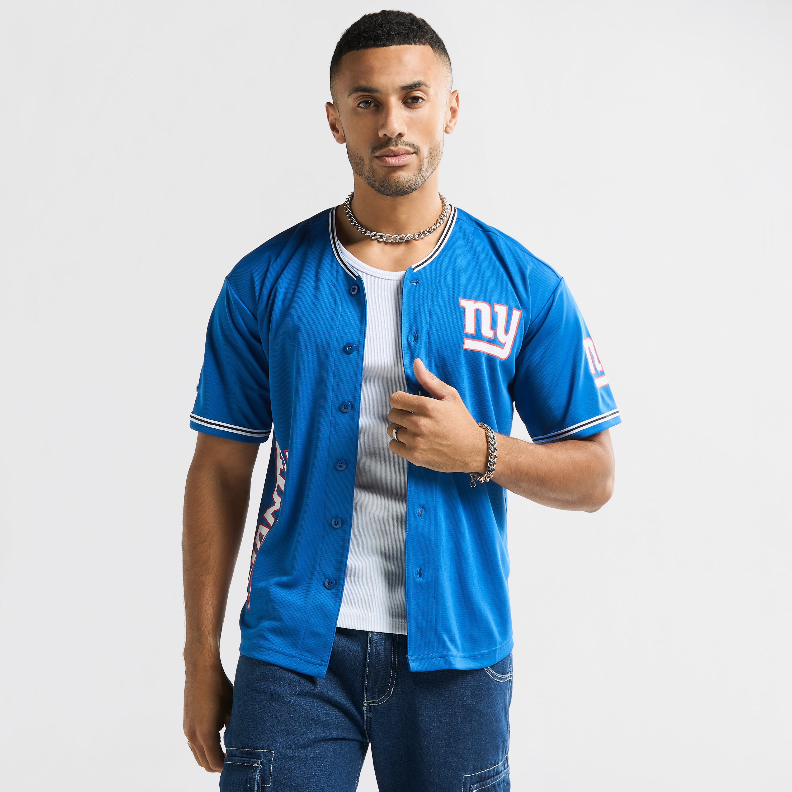 Buy Men s New York Giants Print NFL League Shirt Online Centrepoint UAE