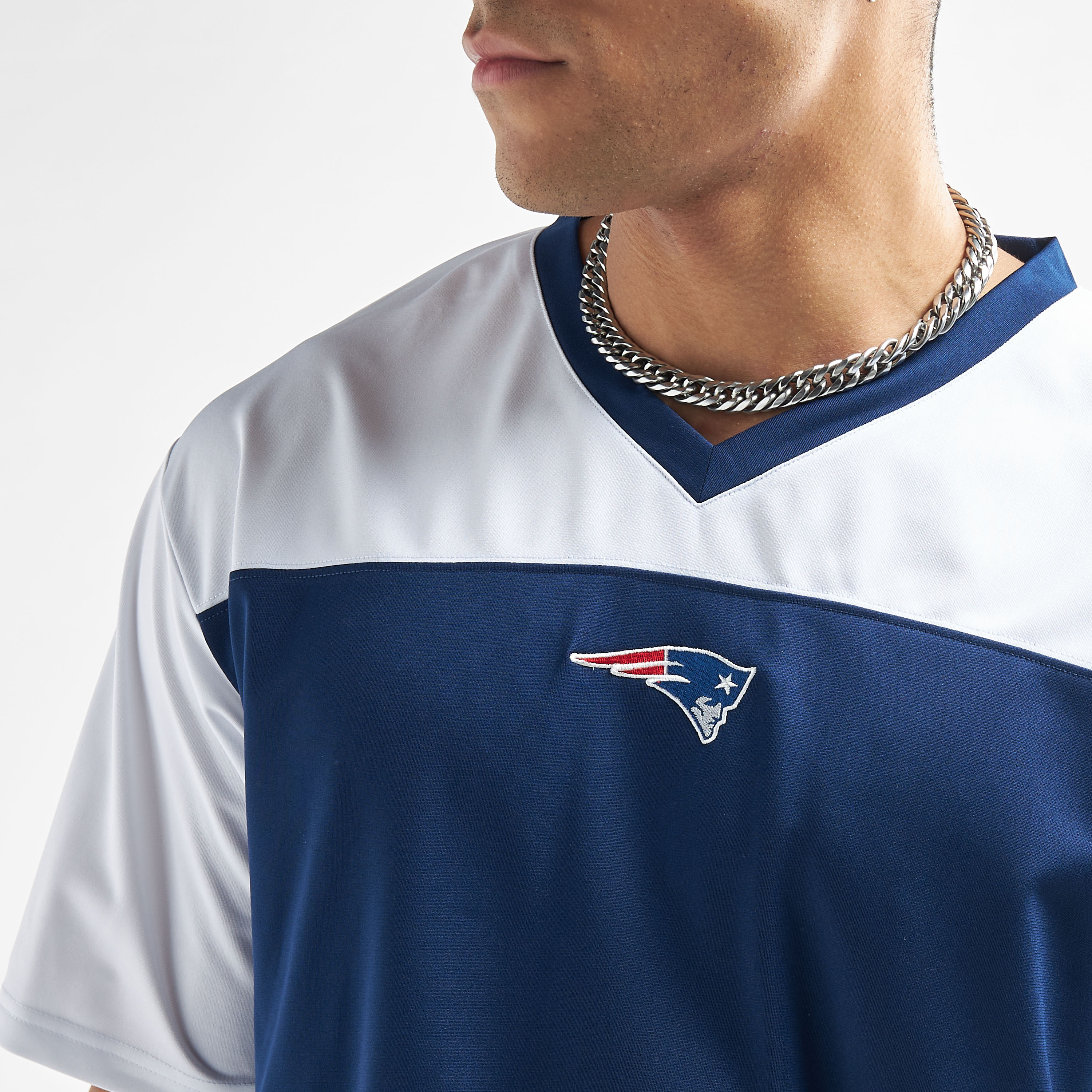 Shop New England Patriots Print NFL League T-shirt Online