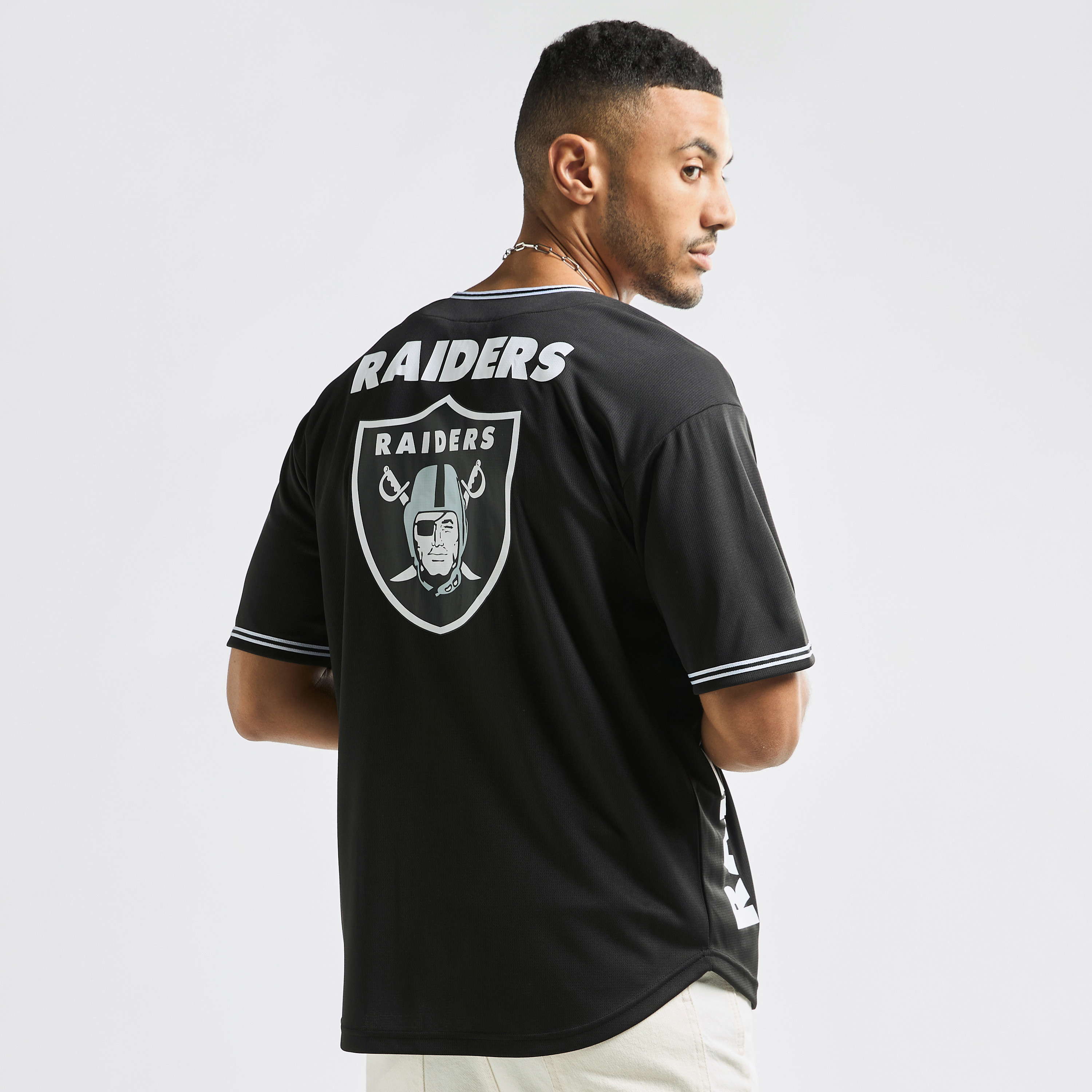 Buy Men s Las Vegas Raiders Print NFL League Shirt Online Centrepoint KSA