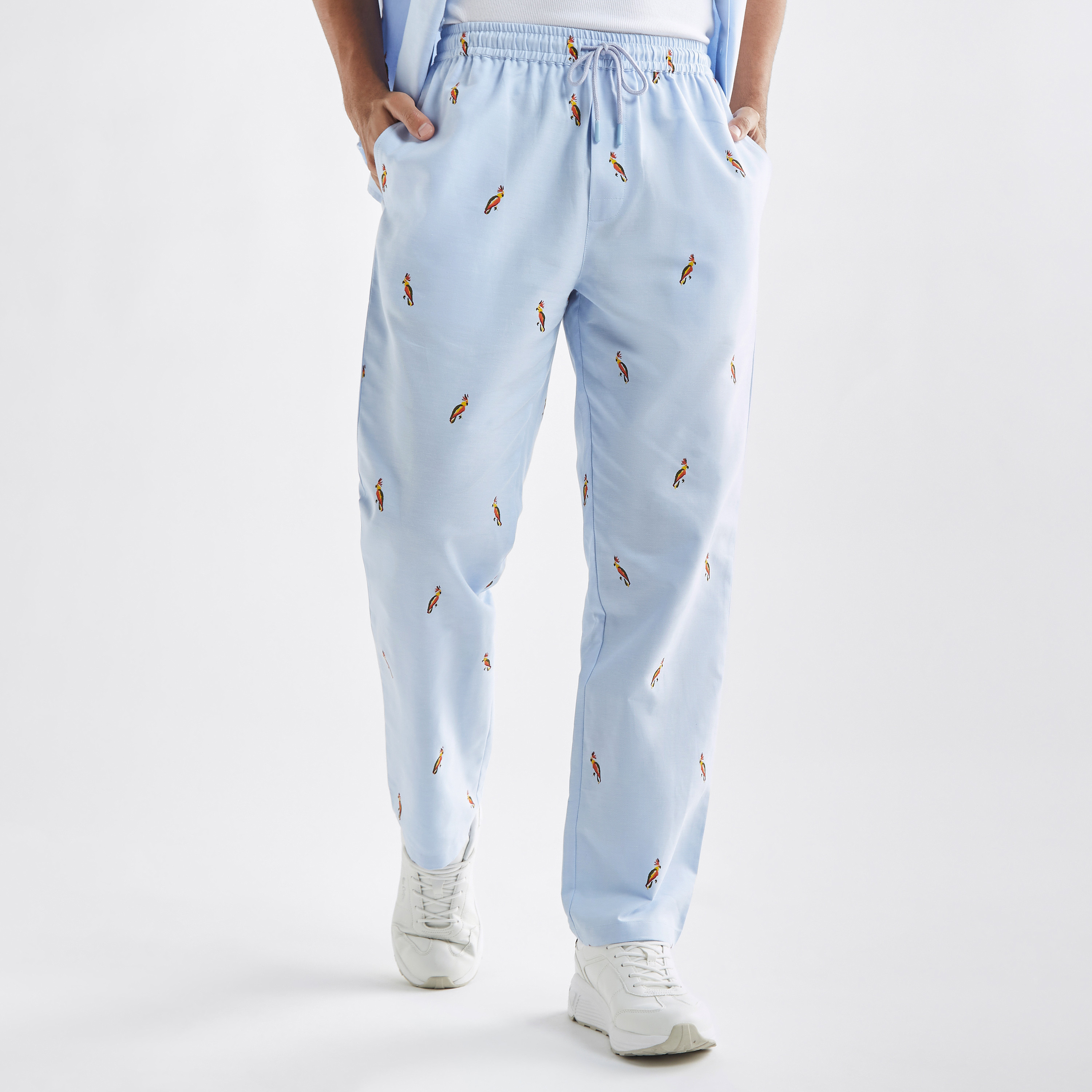 Buy Men s All Over Print Lounge Pants Online Centrepoint Bahrain