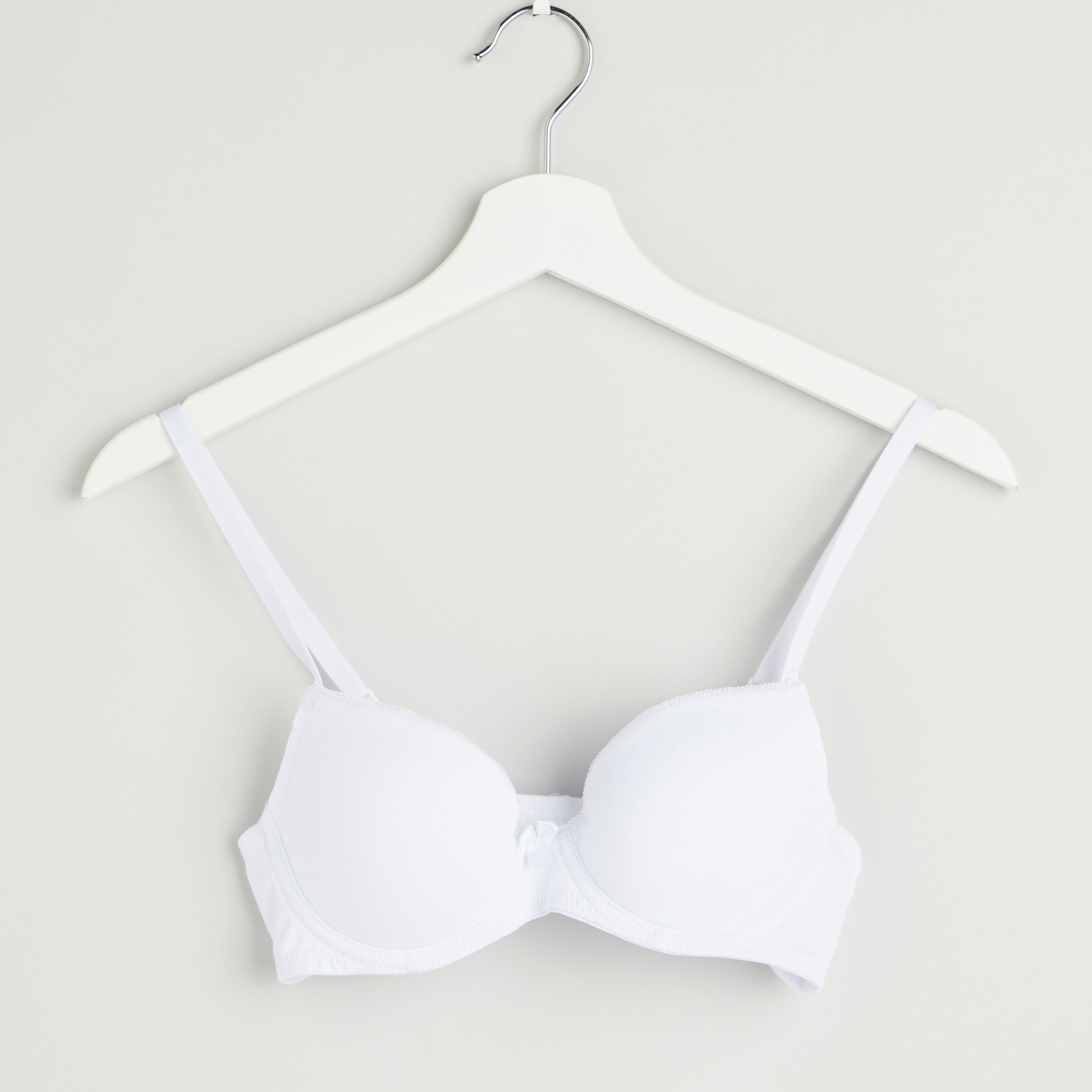 صدرية تيشيرت مبطنة سادة بخطّافة إغلاق-women-clothing-lingerie-bras-image-1