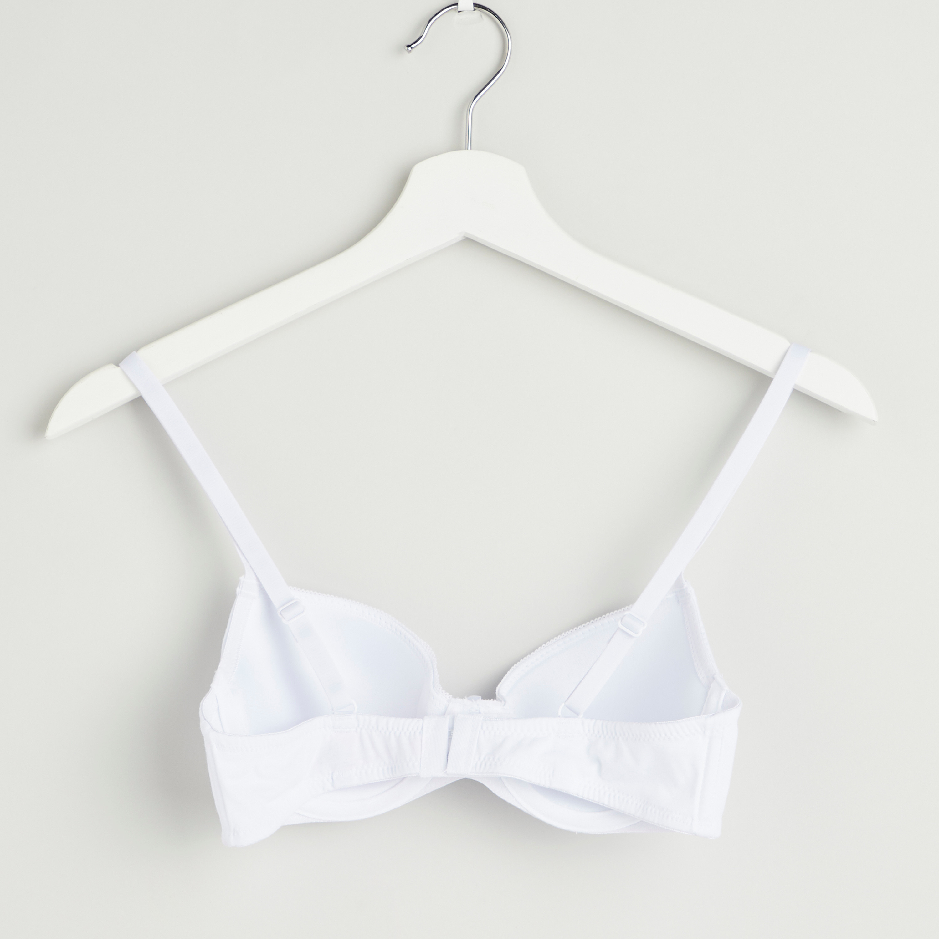صدرية تيشيرت مبطنة سادة بخطّافة إغلاق-women-clothing-lingerie-bras-image-2