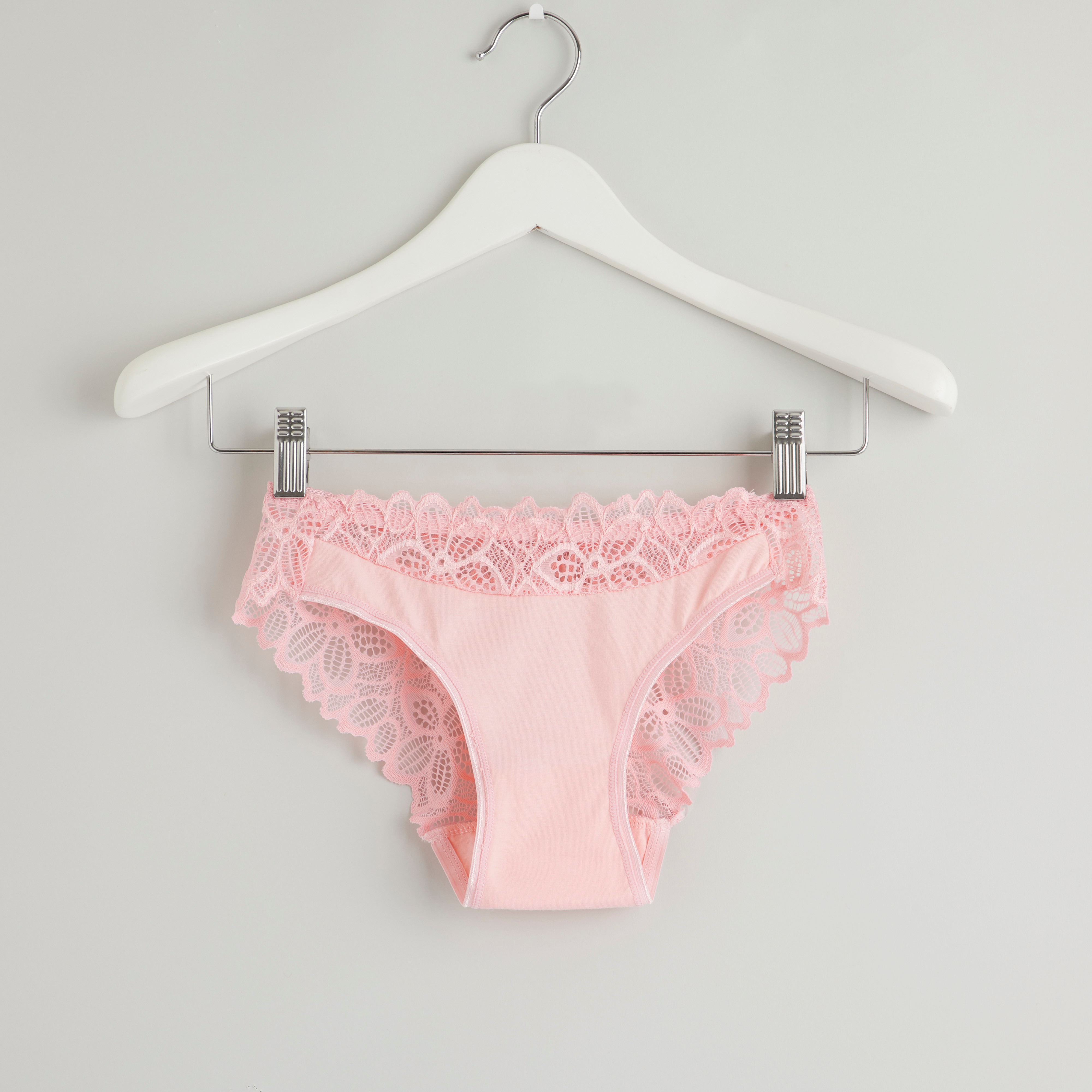 ملابس داخليّة دانتيل بخصر مطّاطي-women-clothing-lingerie-panties-image-1