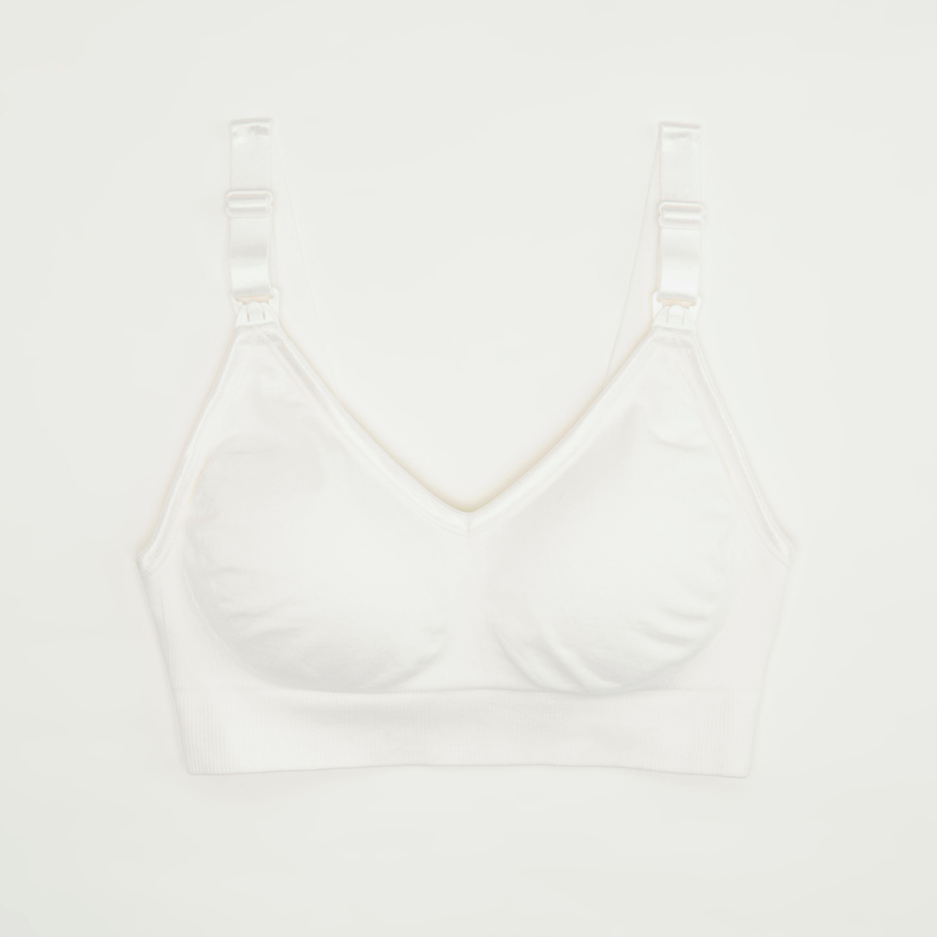 صدريّة للحوامل مبطّنة ومتداخلة بأحزمة قابلة للتعديل-women-clothing-lingerie-bras-image-1