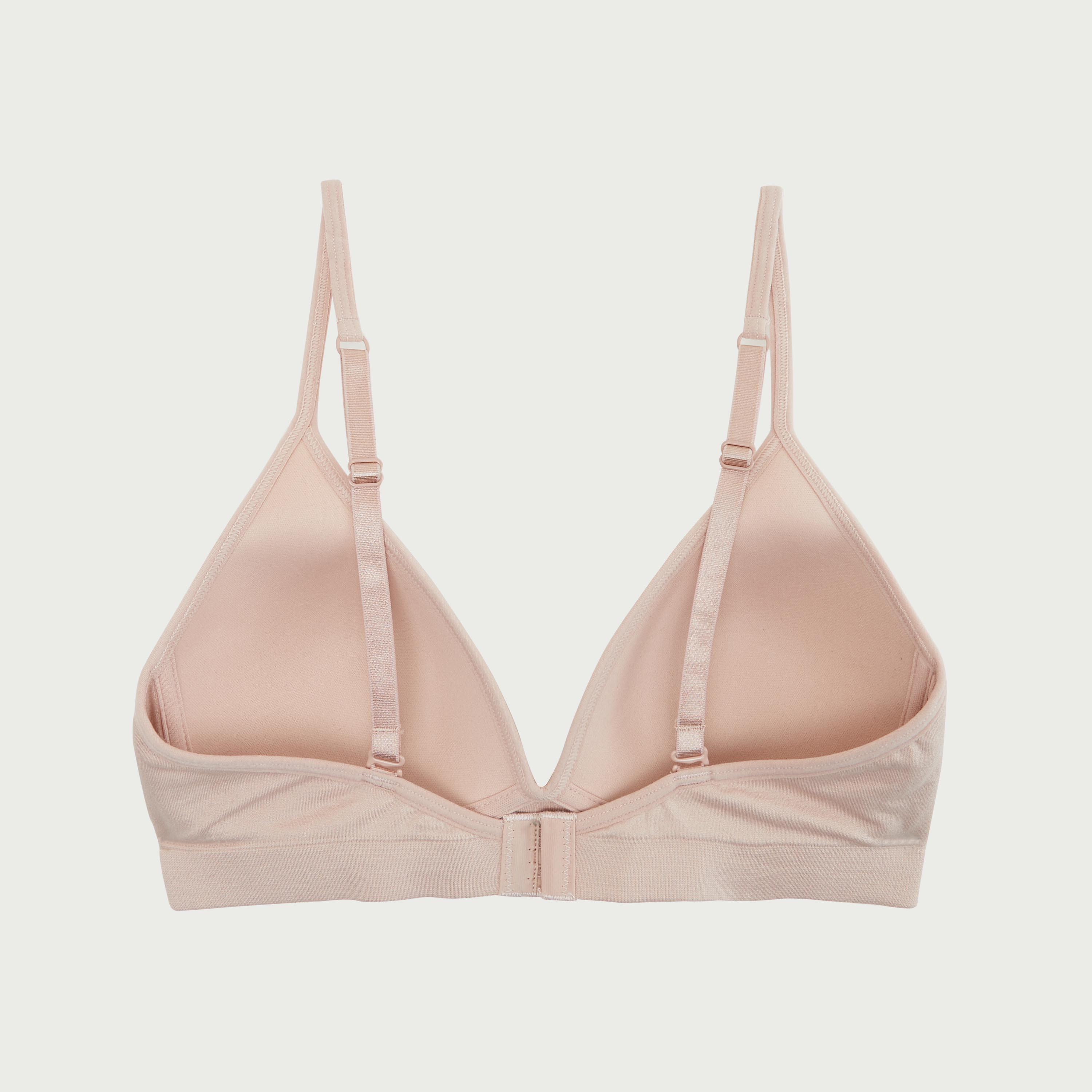 Solid Seamless Padded Bra with Adjustable Straps-women-clothing-lingerie-bras-image-3