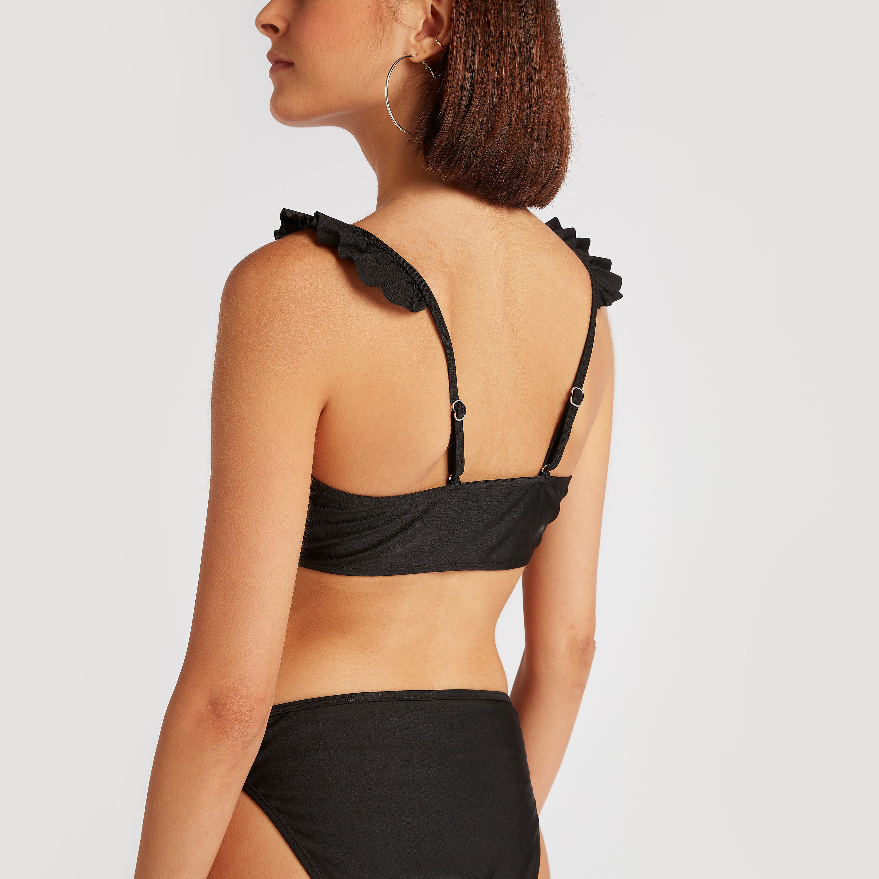  Solid Bikini Set with Ruffle Detail-women-clothing-swimandbeach-bikinis-image-4