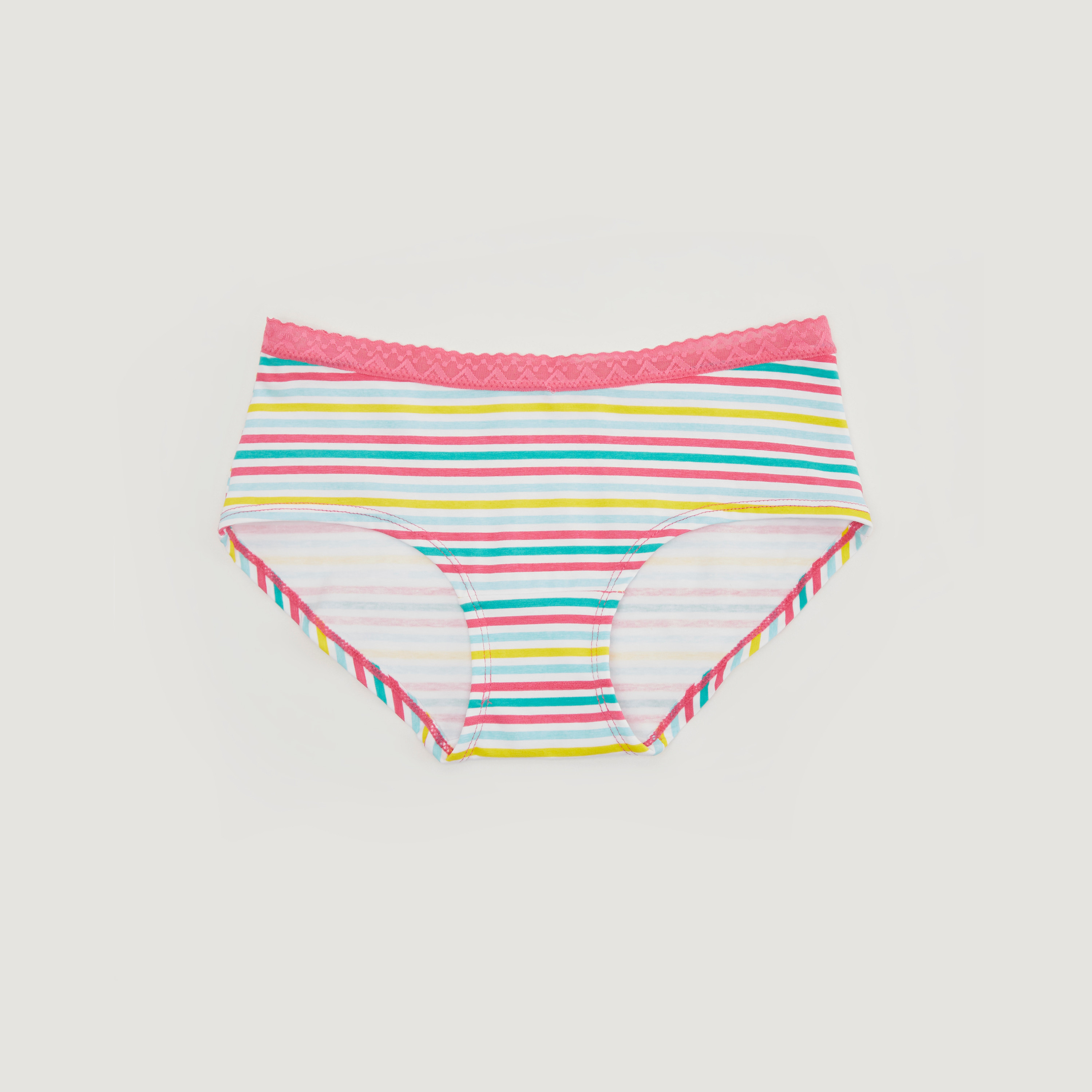 Striped Boyshort Briefs-women-clothing-lingerie-panties-image-1