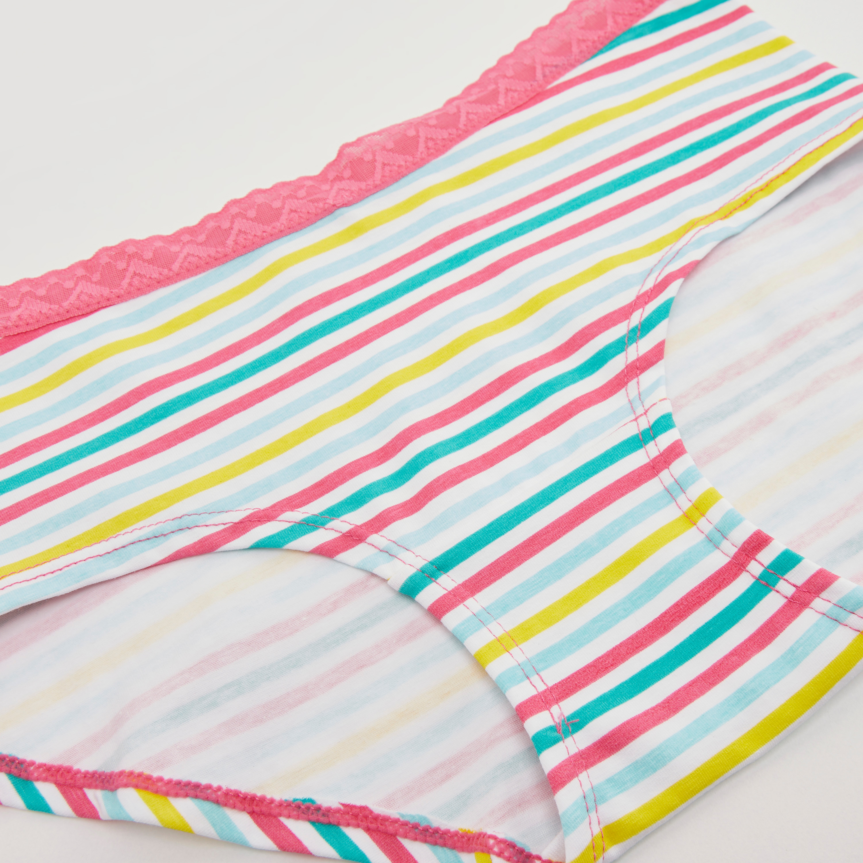 Striped Boyshort Briefs-women-clothing-lingerie-panties-image-2