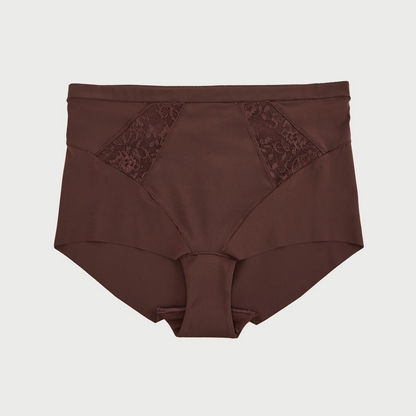 Set of 2 - Shaping Briefs with Lace Detail