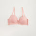 Padded Demi Bra with Lace Design-Bras-thumbnailMobile-0