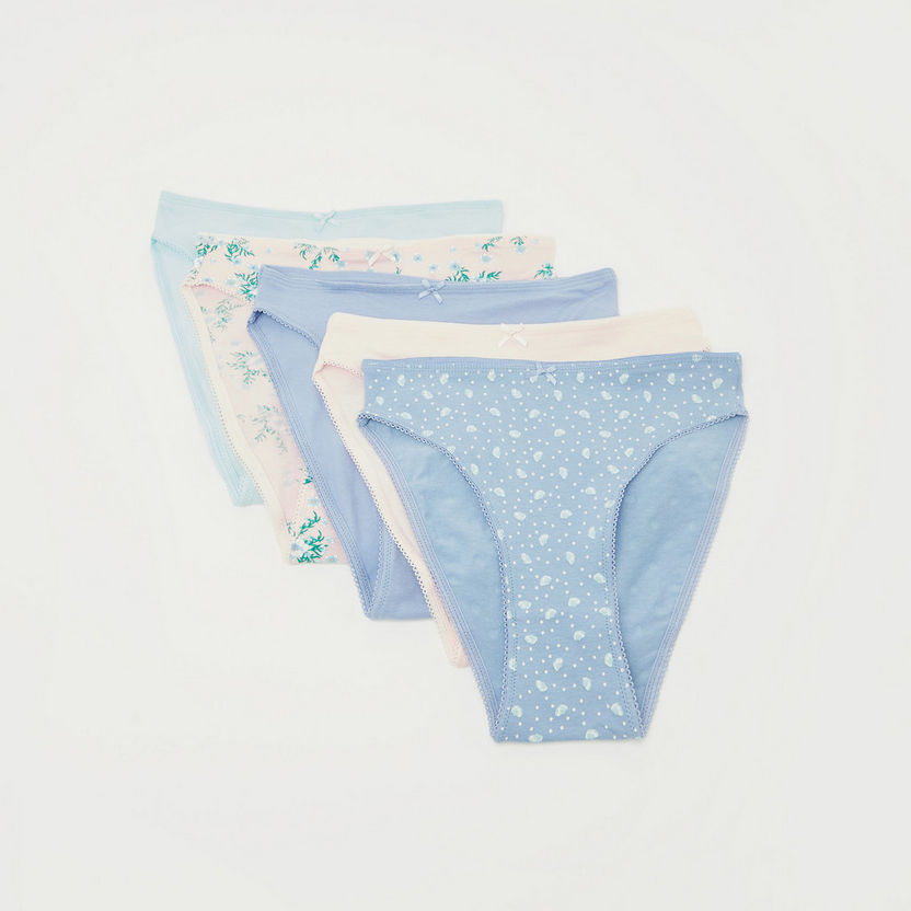 Set of 5 - Assorted Hipster Briefs-Panties-image-0