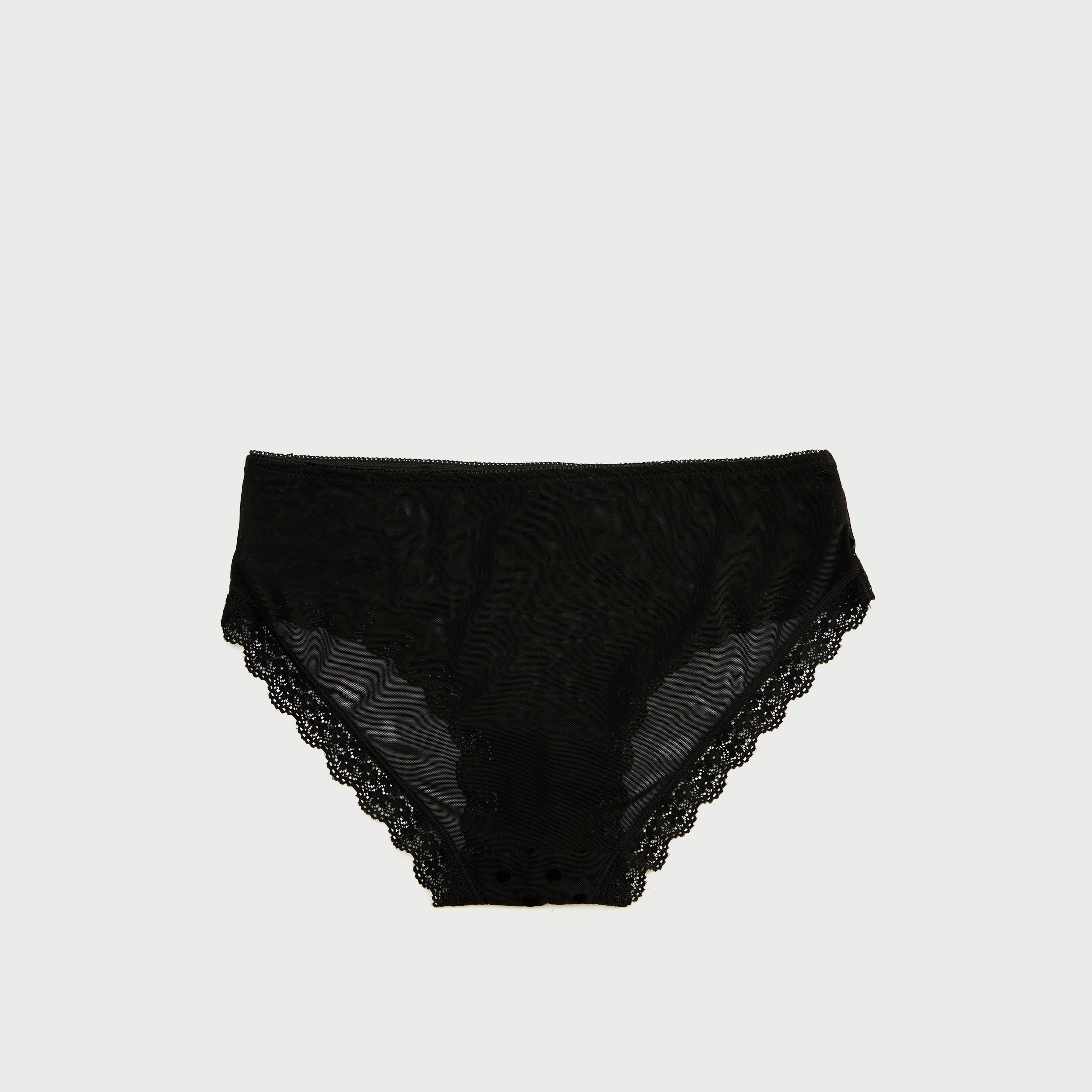 سروال منقّط بتفاصيل دانتيل-women-clothing-lingerie-panties-image-6