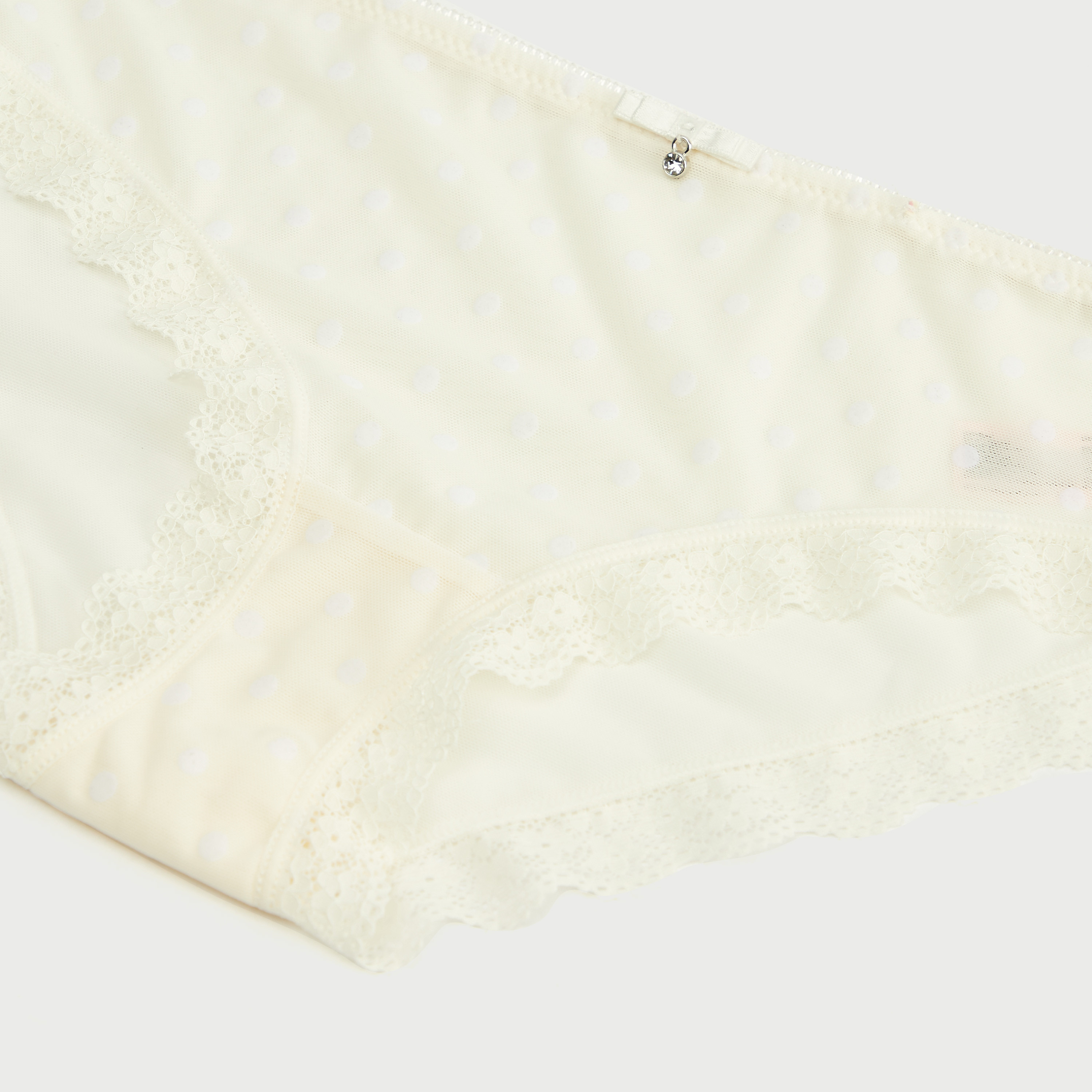 سروال منقّط بتفاصيل دانتيل-women-clothing-lingerie-panties-image-8