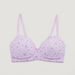 Floral Print Padded Non-Wired T-shirt Bra with Hook and Eye Closure-Bras-thumbnailMobile-0