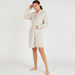 Textured Robe with Hood and Pockets-Robes-thumbnail-1