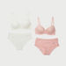 Lace Detail 4-Piece Padded Bra and Briefs Set-Sets-thumbnail-0