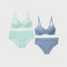 Lace Detail 4-Piece Padded Bra and Briefs Set-Sets-thumbnail-0