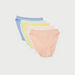 Set of 5 - Solid Hipster Briefs with Elasticated Waistband and Bow Accent-Panties-thumbnailMobile-0