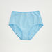 Set of 5 - Solid Full Briefs with Elasticated Waistband and Bow Detail-Panties-thumbnailMobile-2
