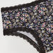 Floral Print Boyshorts with Lace Waistband-Panties-thumbnailMobile-1
