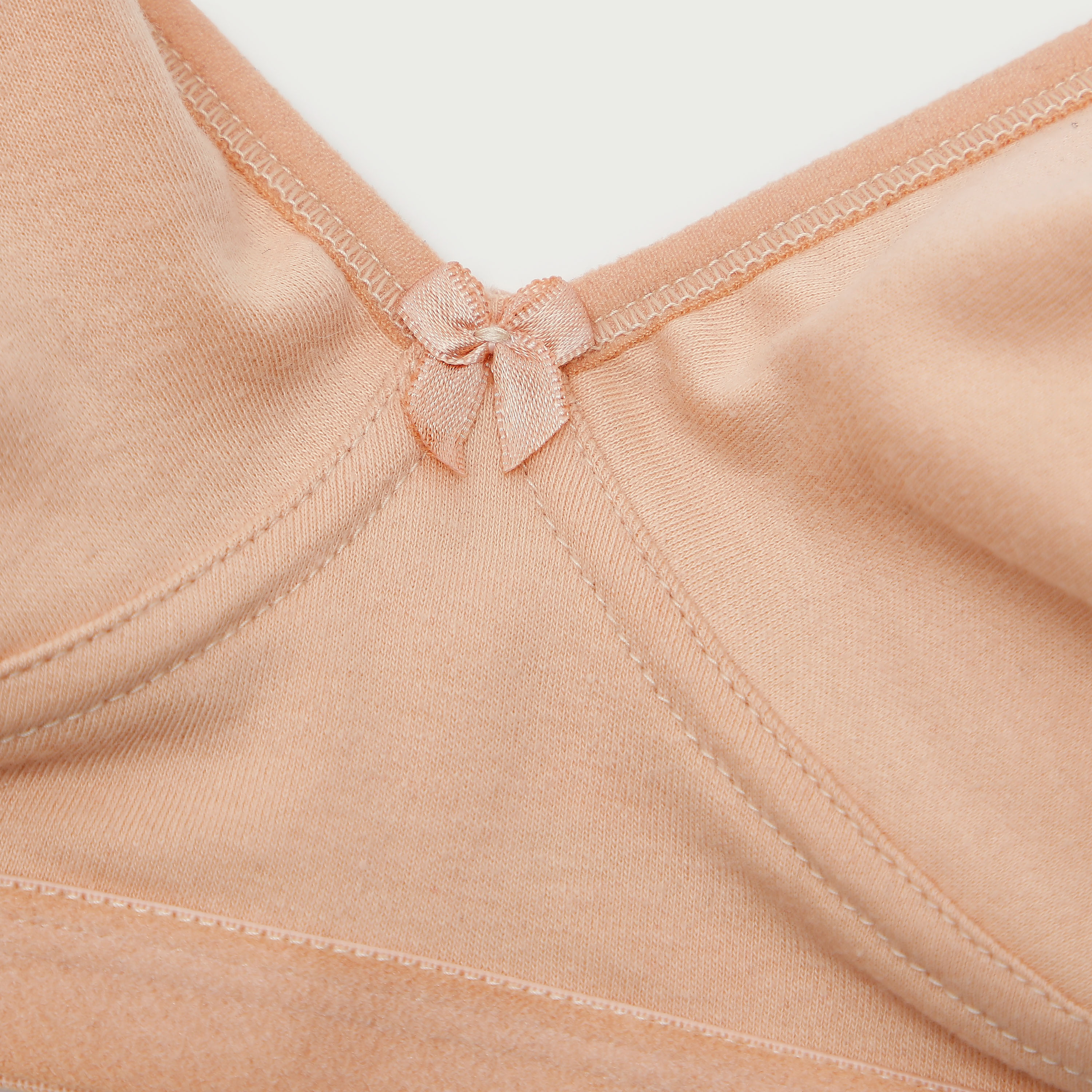 Solid Non-Padded Bra with Hook and Eye Closure-women-clothing-lingerie-bras-image-2