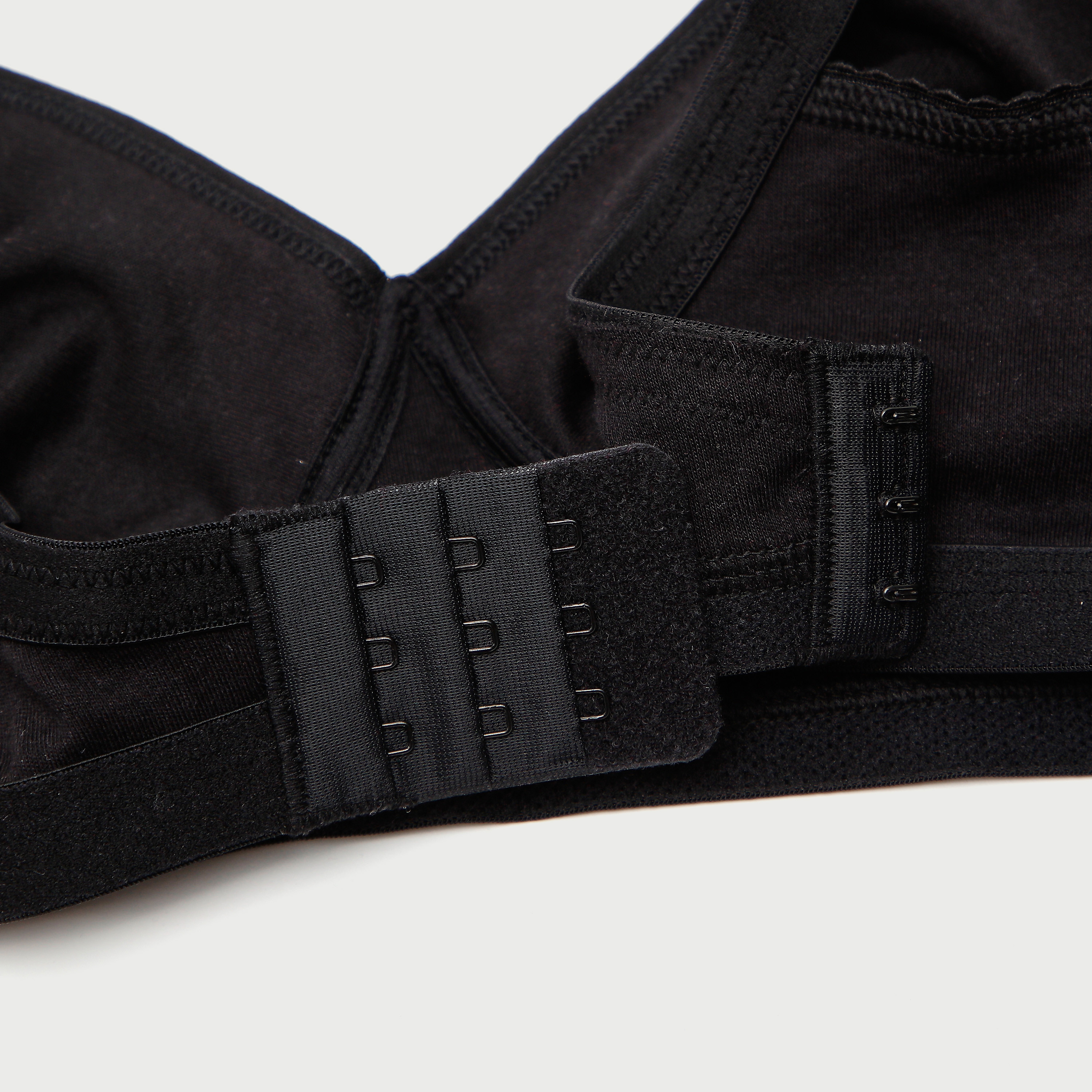 Solid Non-Padded Bra with Hook and Eye Closure-women-clothing-lingerie-bras-image-12