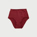 Set of 5 - Solid Briefs with Elasticated Waistband and Bow Accent-Panties-thumbnailMobile-2