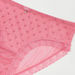 Polka Dot Hipster Briefs with Lace and Embellished Bow Detail-Panties-thumbnail-1