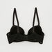 Lace Detail Padded Demi Bra with Bow Accent-Bras-thumbnailMobile-2