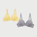 Set of 2 - Assorted Padded Demi Bra with Adjustable Straps-Bras-thumbnailMobile-0