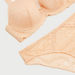 Lace Textured Padded Balconette Bra and Briefs Set-Sets-thumbnailMobile-1