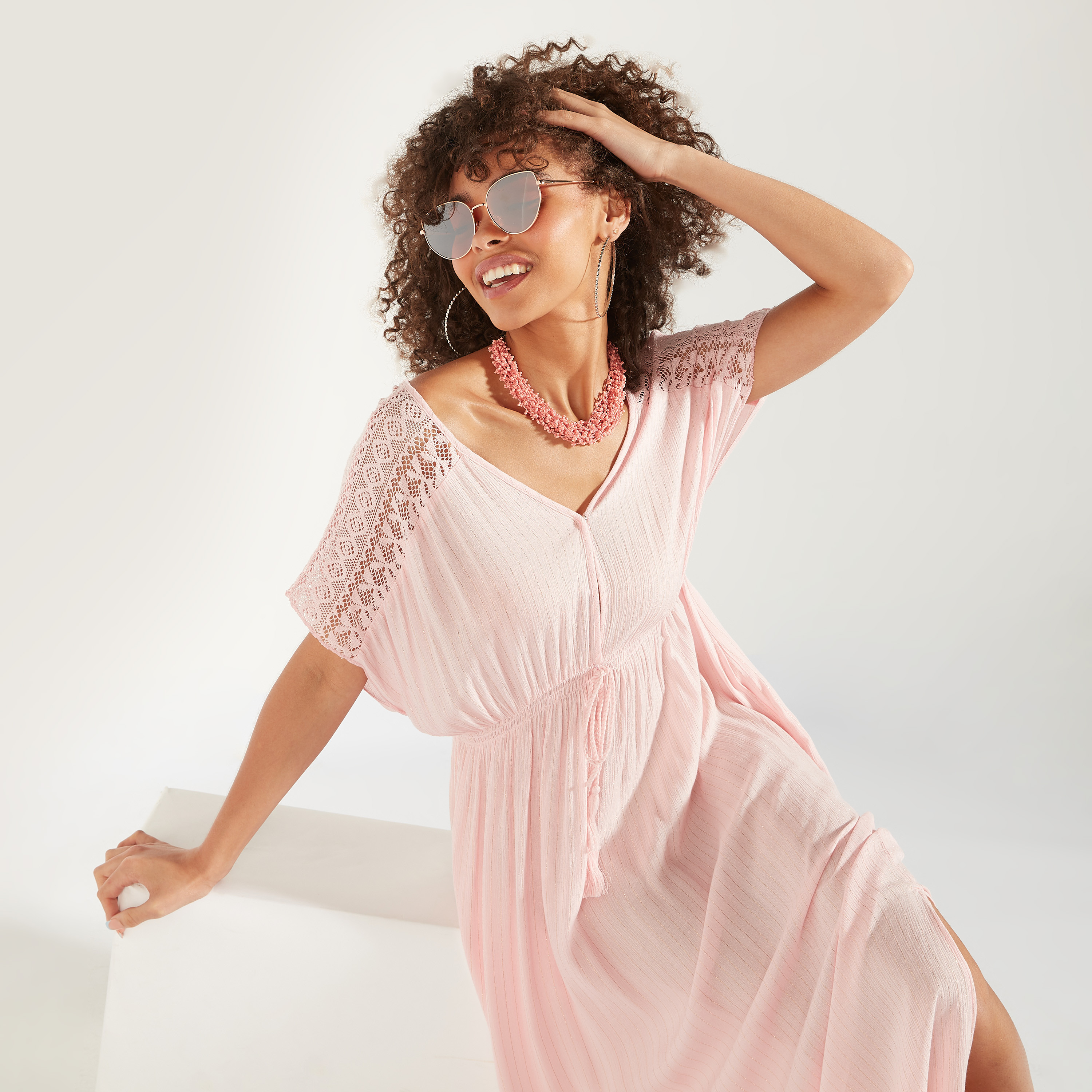 فستان طويل بارز الملمس بتفاصيل فتحة-women-clothing-swimandbeach-beachwear-image-22