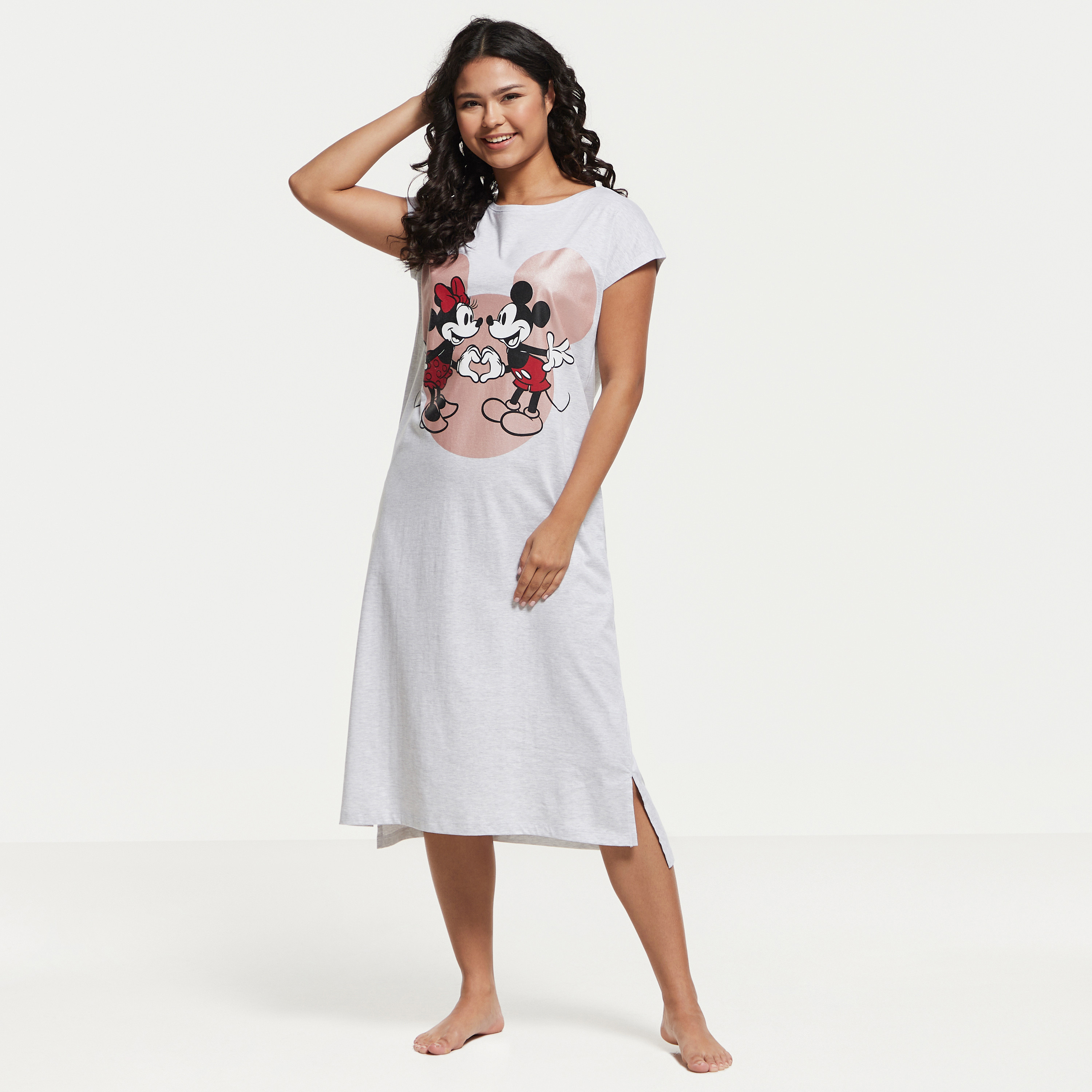 Womens mickey mouse discount nightgown