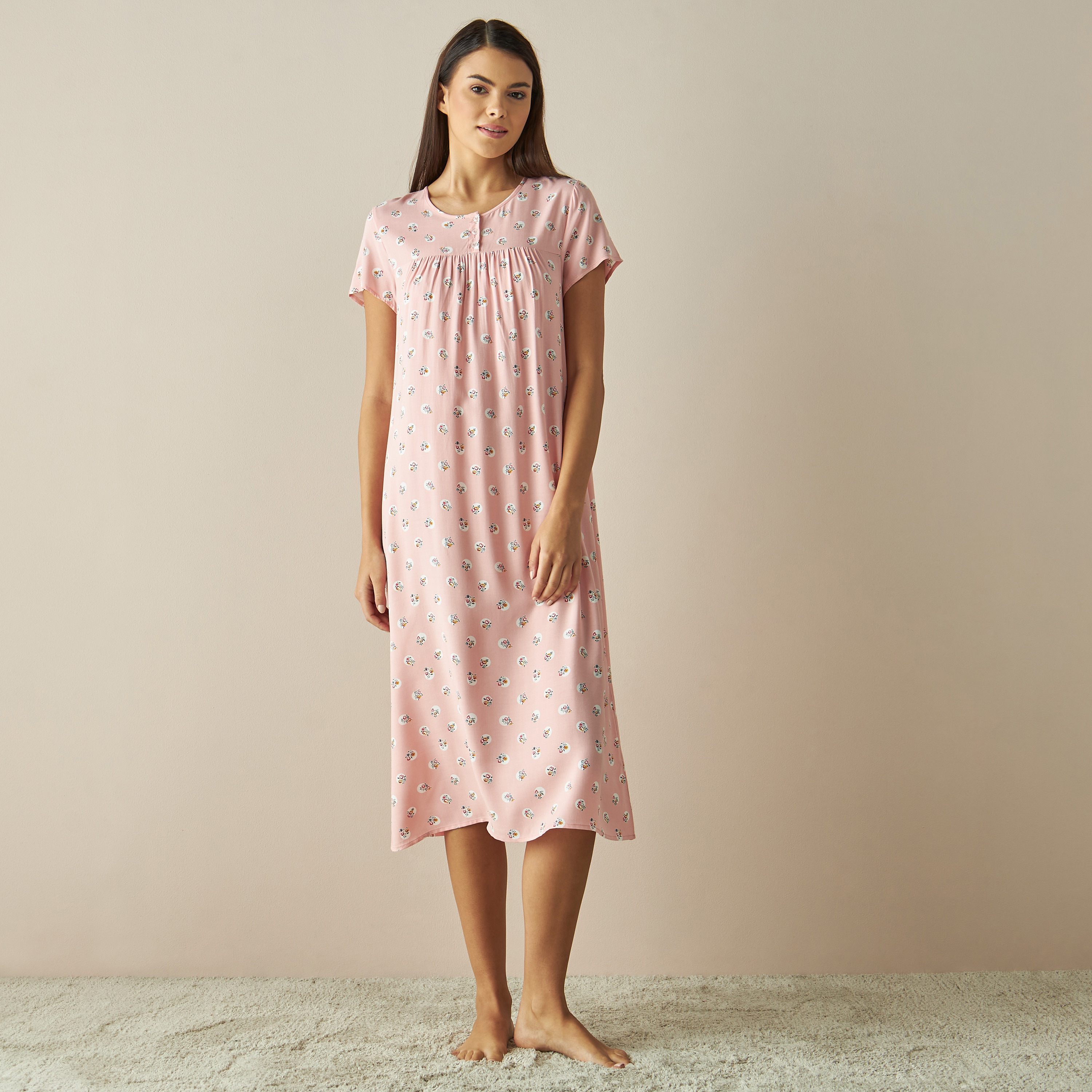 Online shopping sale nighty gown