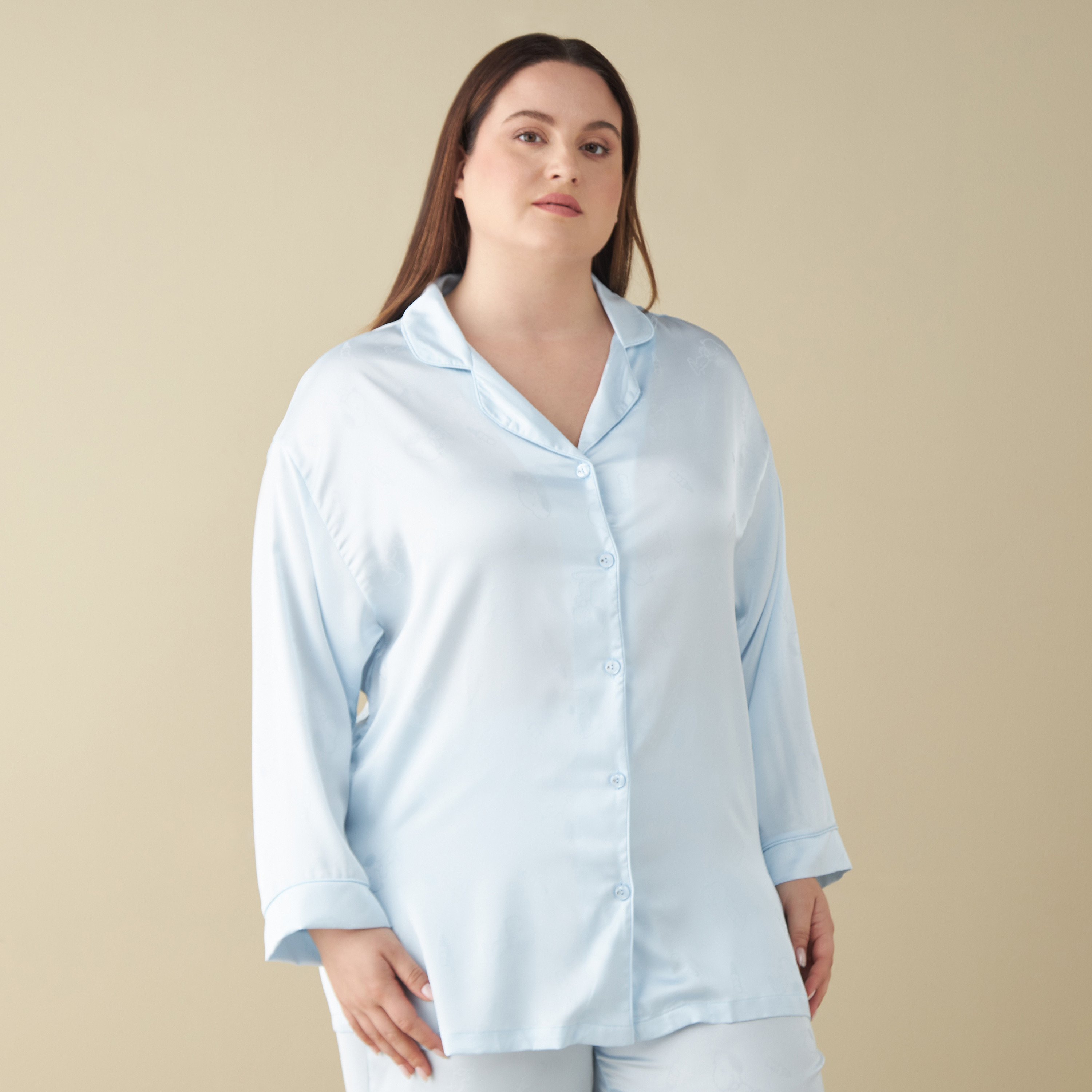 Women's plus size silk pajamas sale