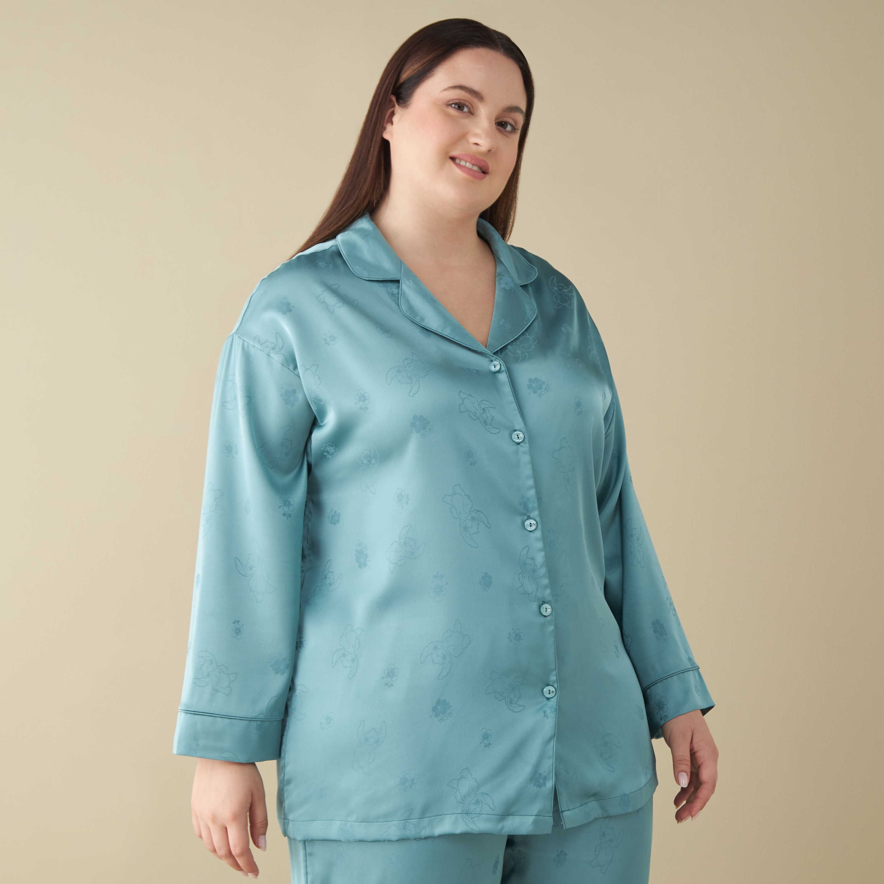 Women's plus size silk pajamas sale