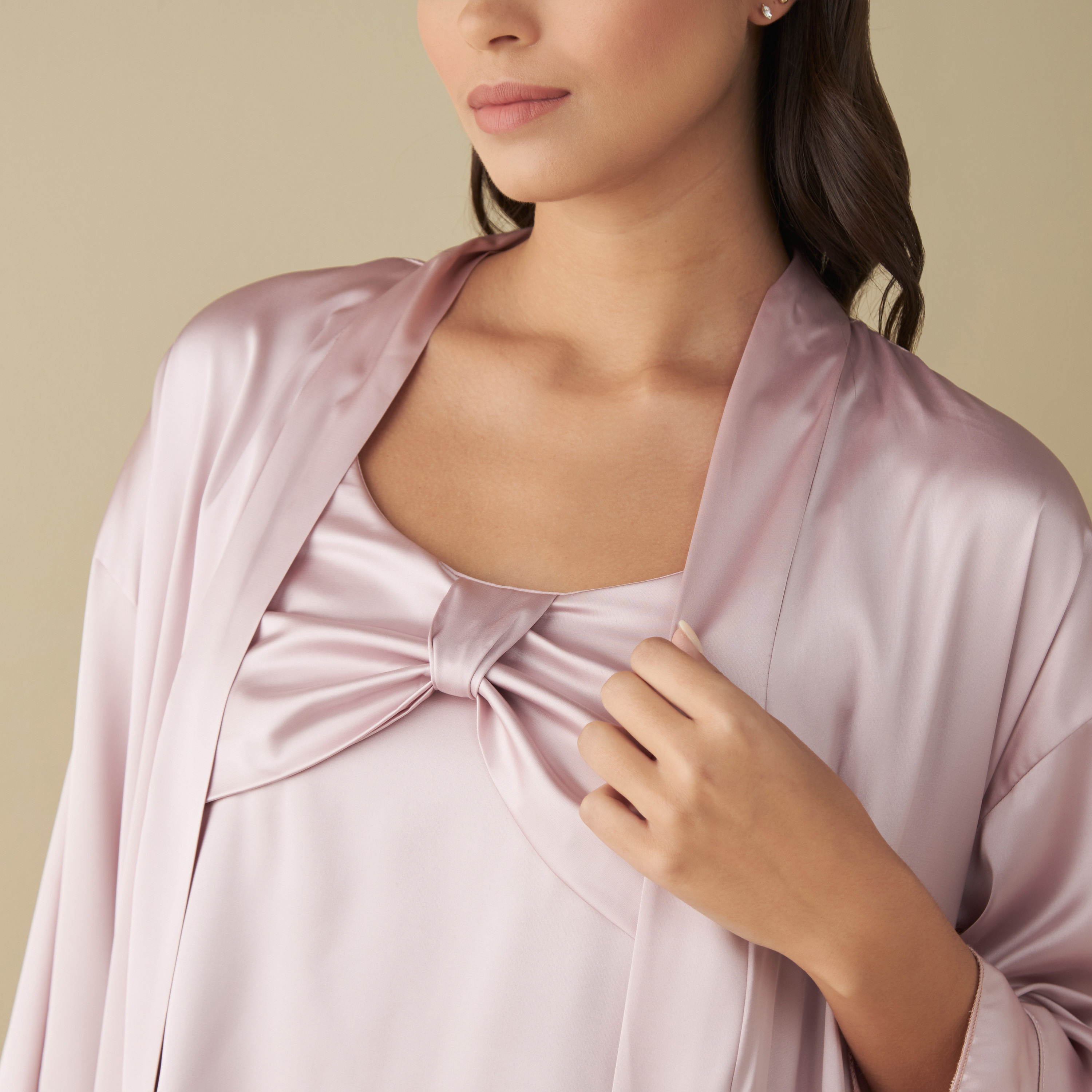 Slip Dress and Night Robe Set-women-clothing-nightwear-nighties-image-5