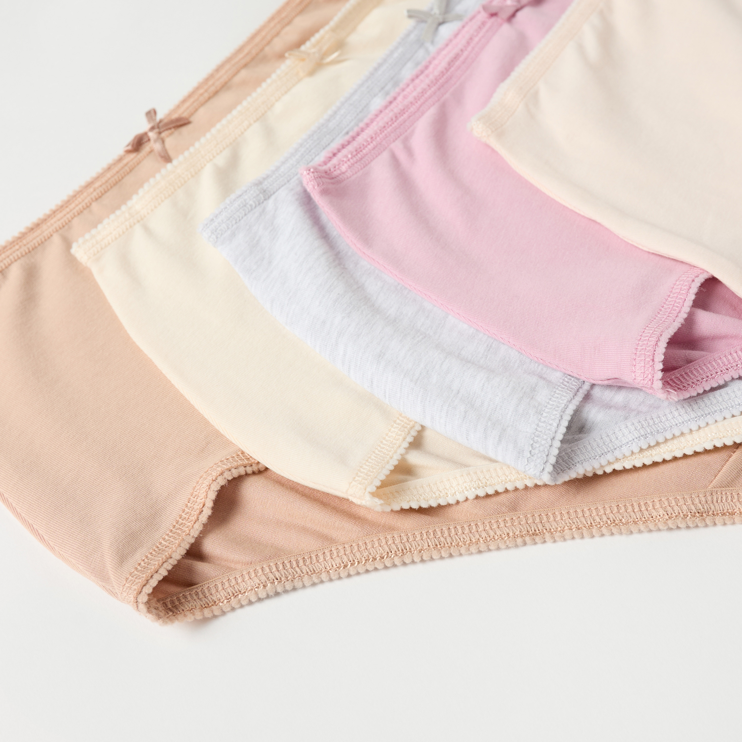 سراويل داخلية بخصر مطّاطي - طقم من 5 قطع-women-clothing-lingerie-panties-image-10