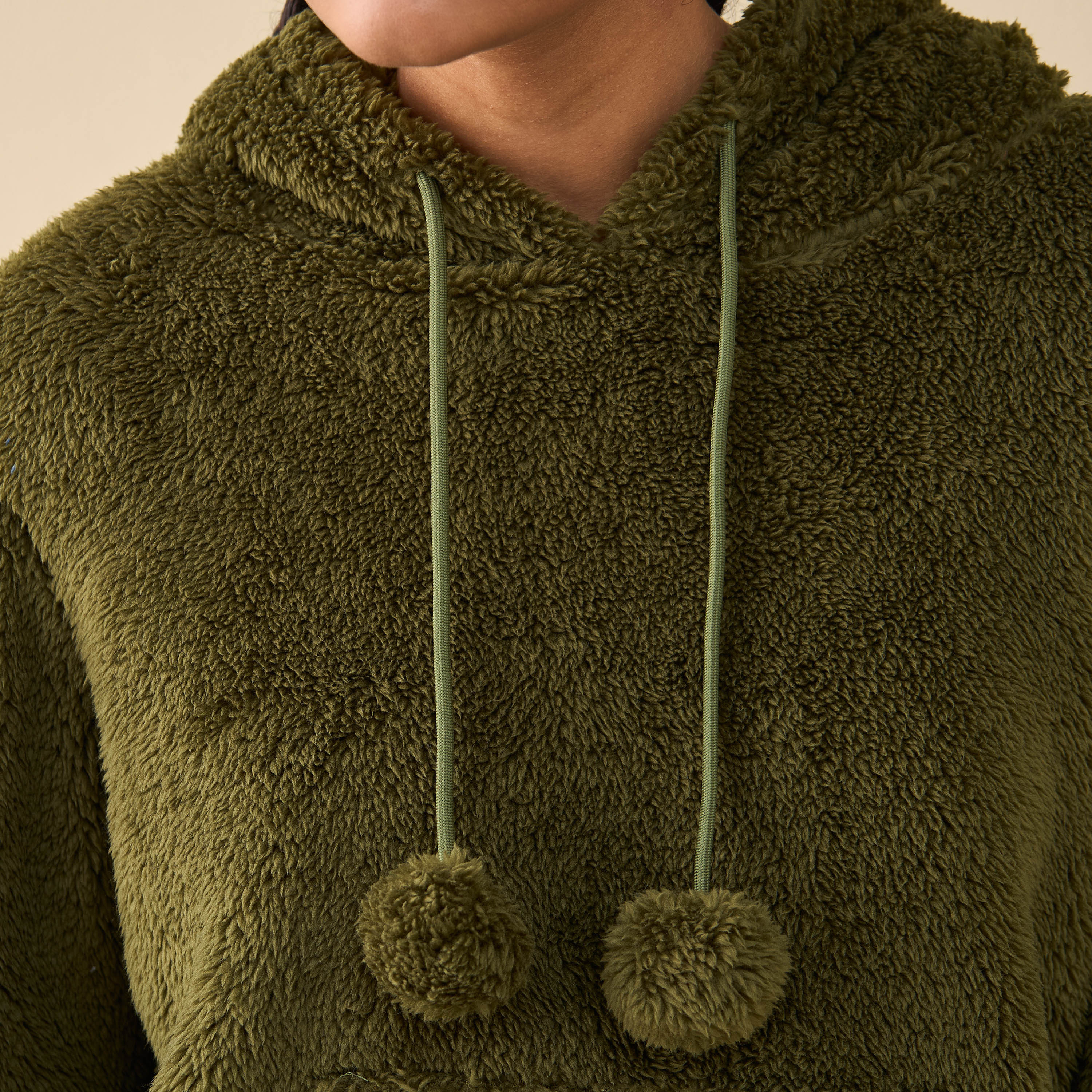 Textured Long Sleeves Hoodie and Pyjama Set-women-clothing-nightwear-pyjamas-longsets-image-6