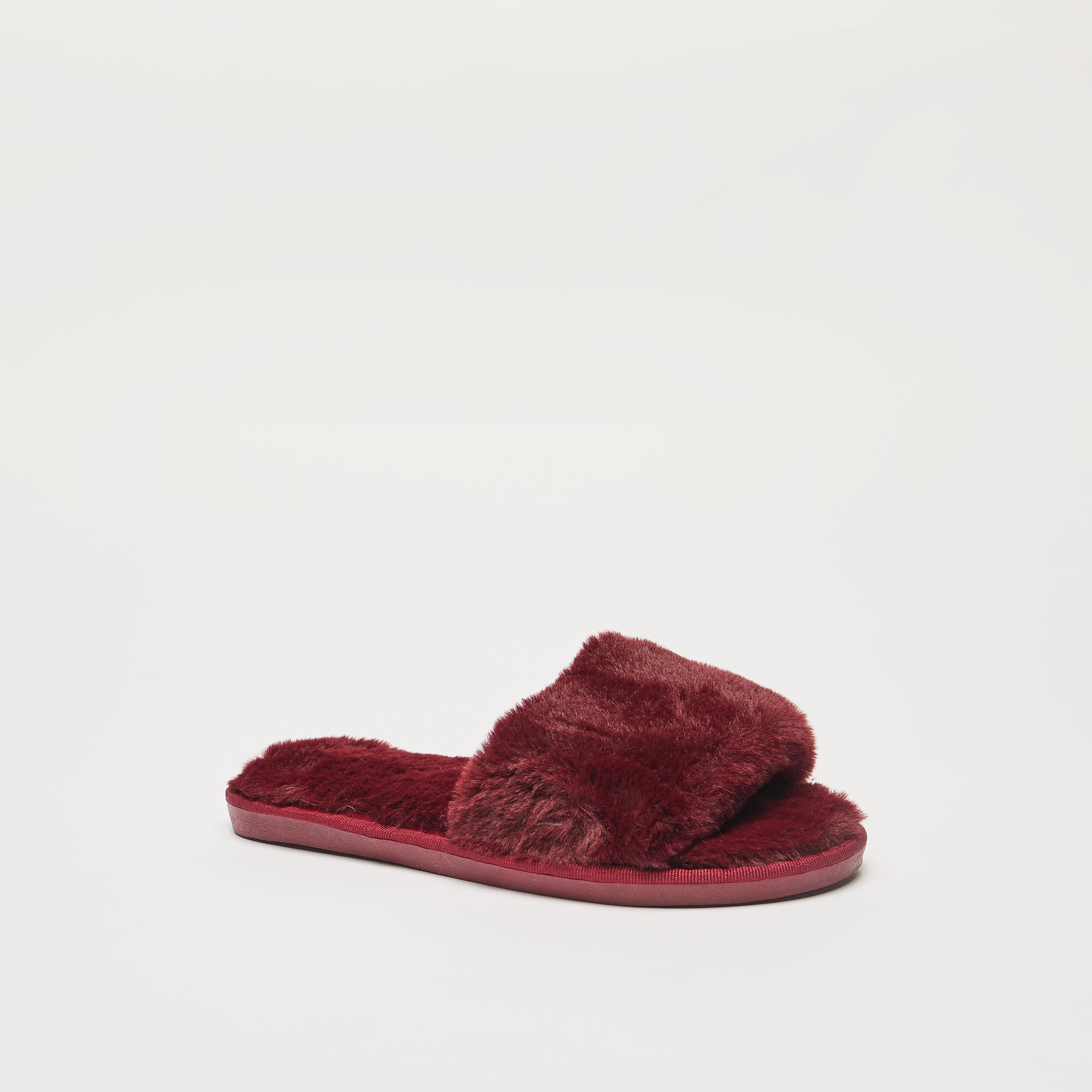 شبشب غرفة نوم مخملي سهل الارتداء-women-clothing-nightwear-bedroomslippers-image-2