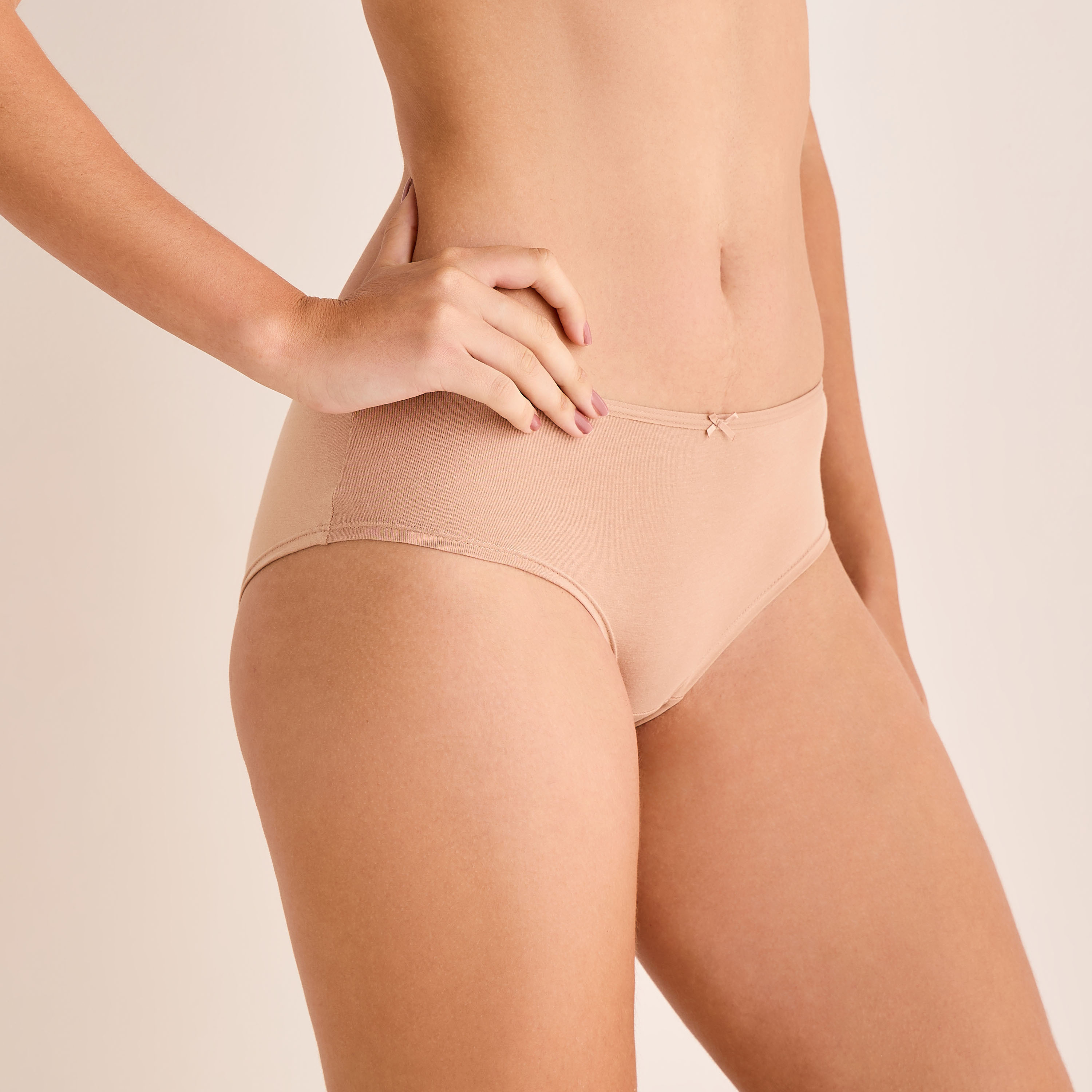 Set of 5 - Assorted Briefs with Elasticated Waistband-women-clothing-lingerie-panties-image-6