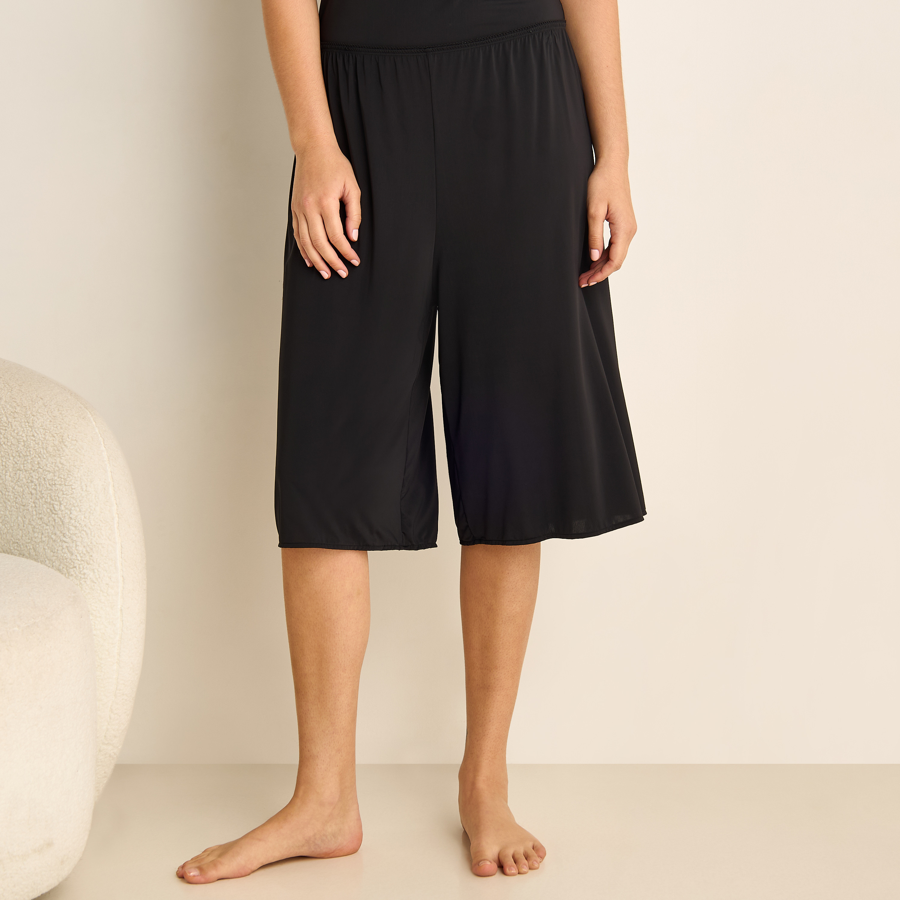 Snug Fit Culotte Slip with Elasticated Waistband-women-clothing-lingerie-shapewear-image-1