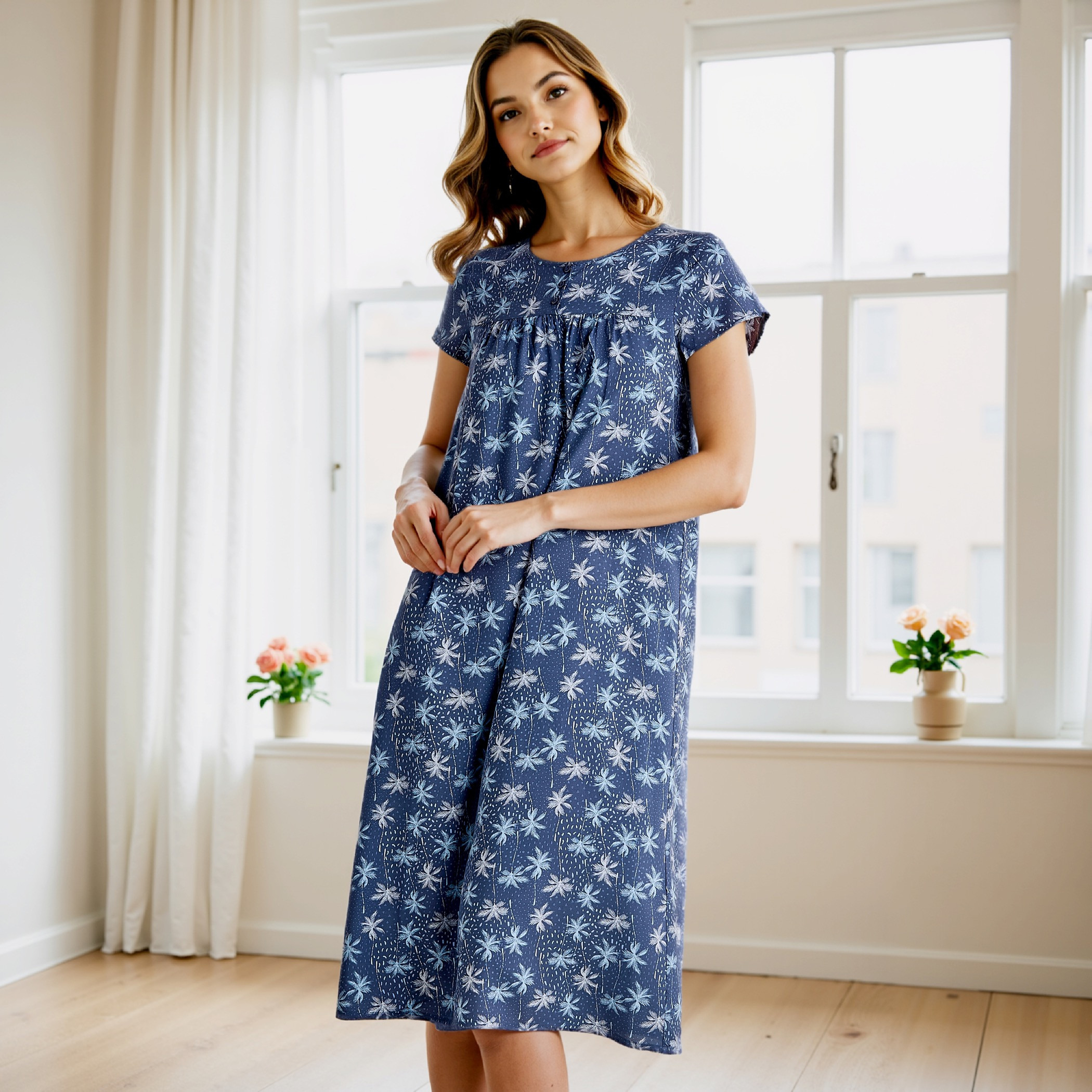 فستان نوم فيسكوز بطبعات-women-clothing-nightwear-nighties-image-6