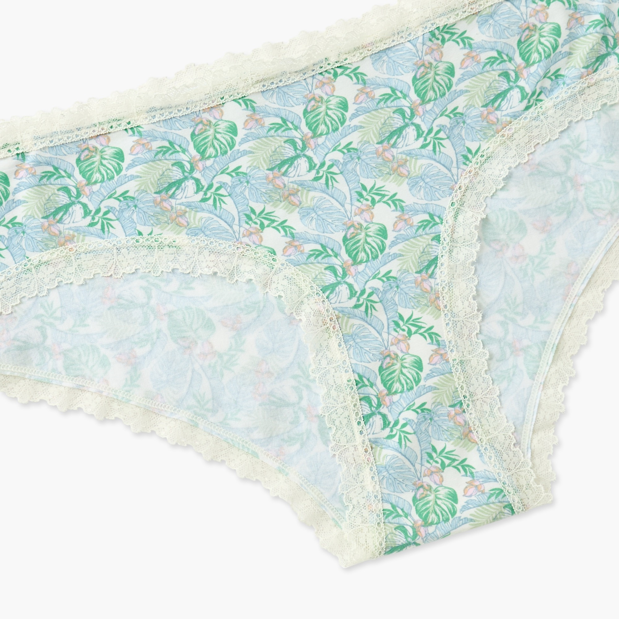 All-Over Floral Print Bikini Briefs with Elasticated Waistband-women-clothing-lingerie-panties-image-3