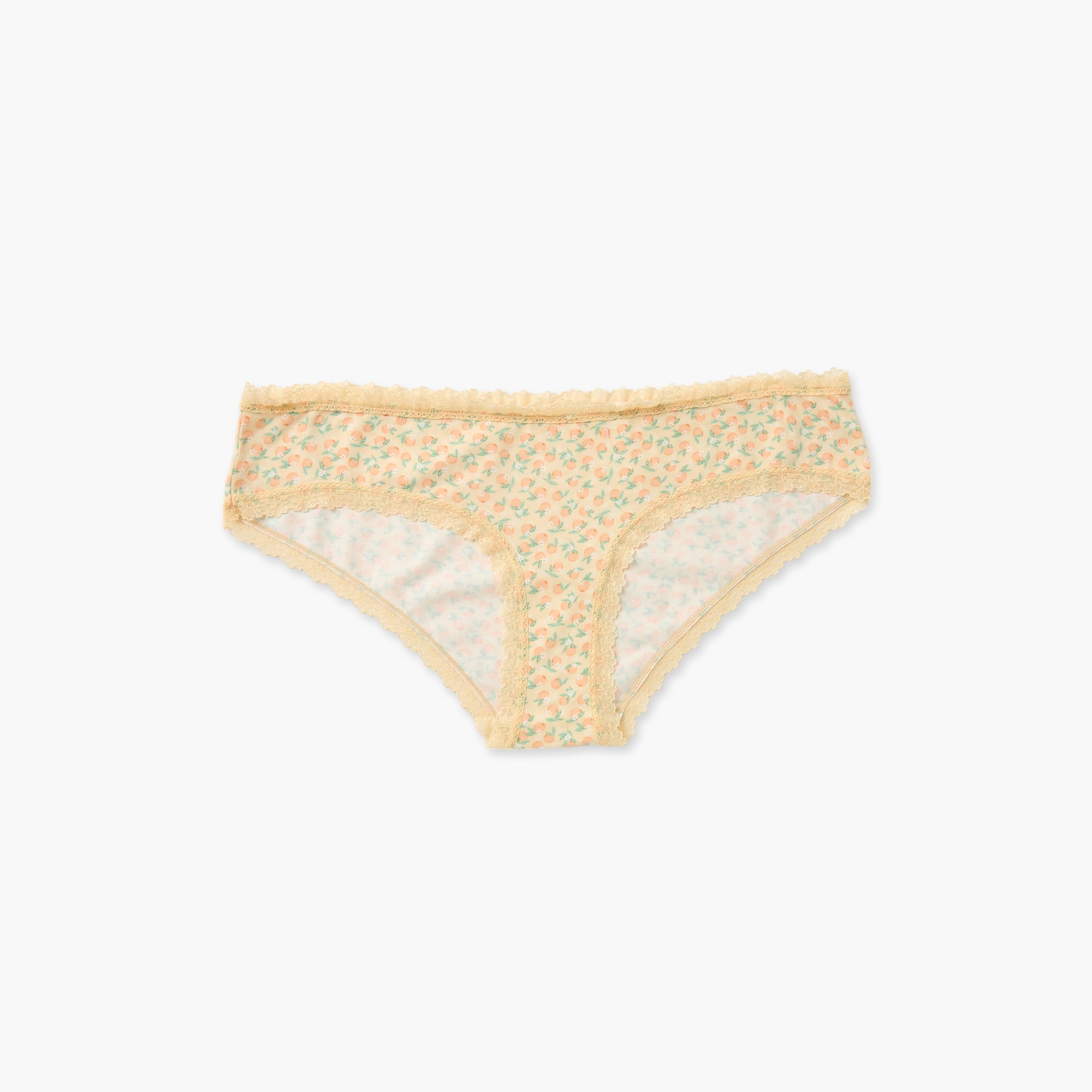 All-Over Floral Print Bikini Briefs with Elasticated Waistband-women-clothing-lingerie-panties-image-1