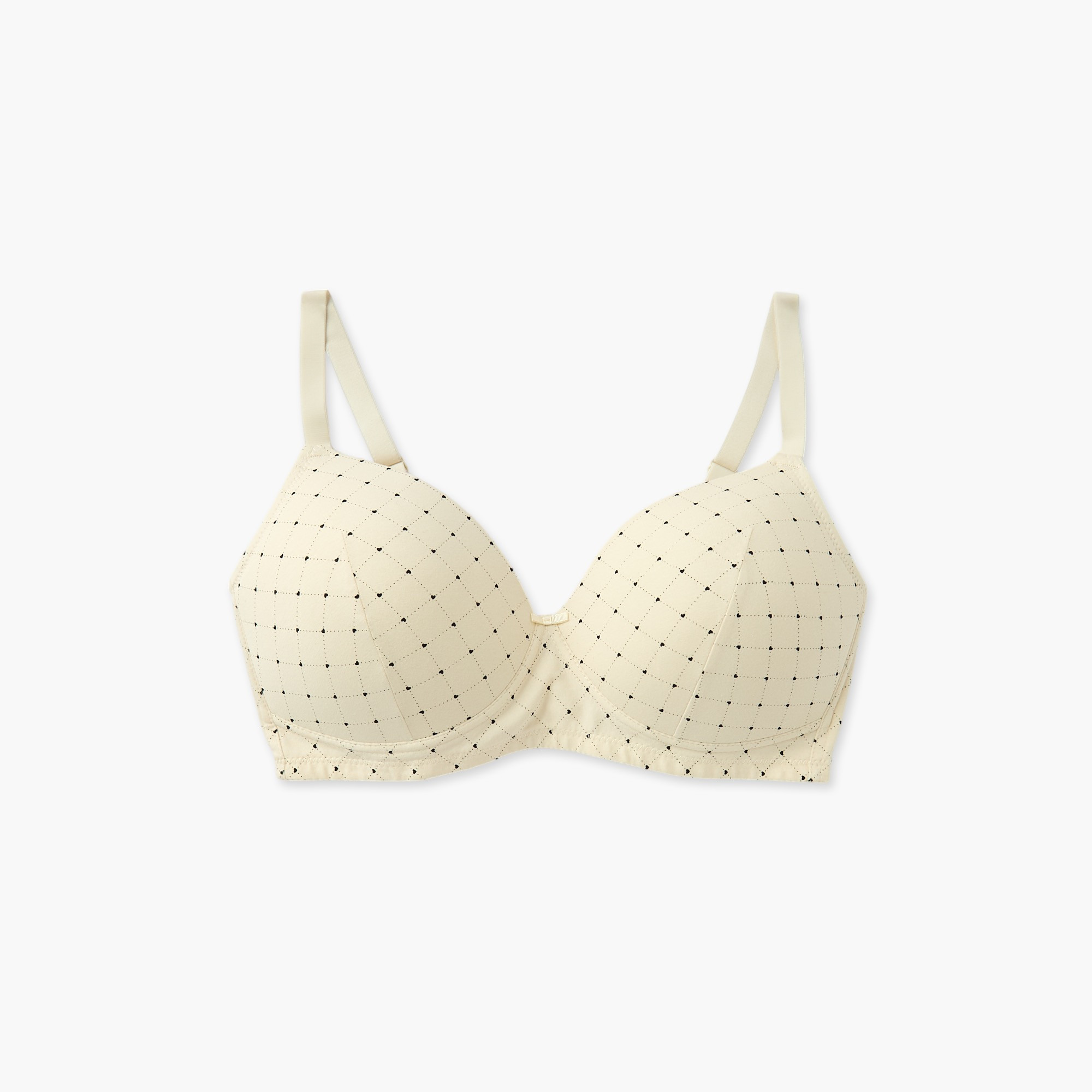 صدرية دون سلك بمشبك إغلاق وطبعات-women-clothing-lingerie-bras-image-1