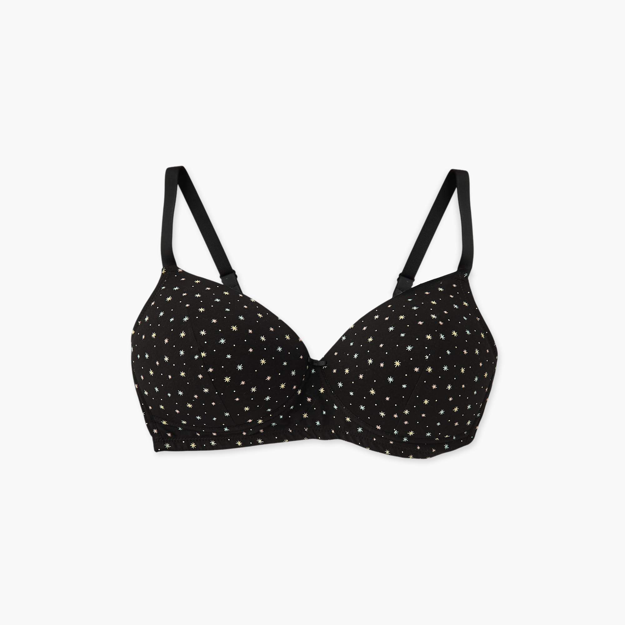 صدرية دون أسلاك بمشبك إغلاق وطبعات-women-clothing-lingerie-bras-image-1