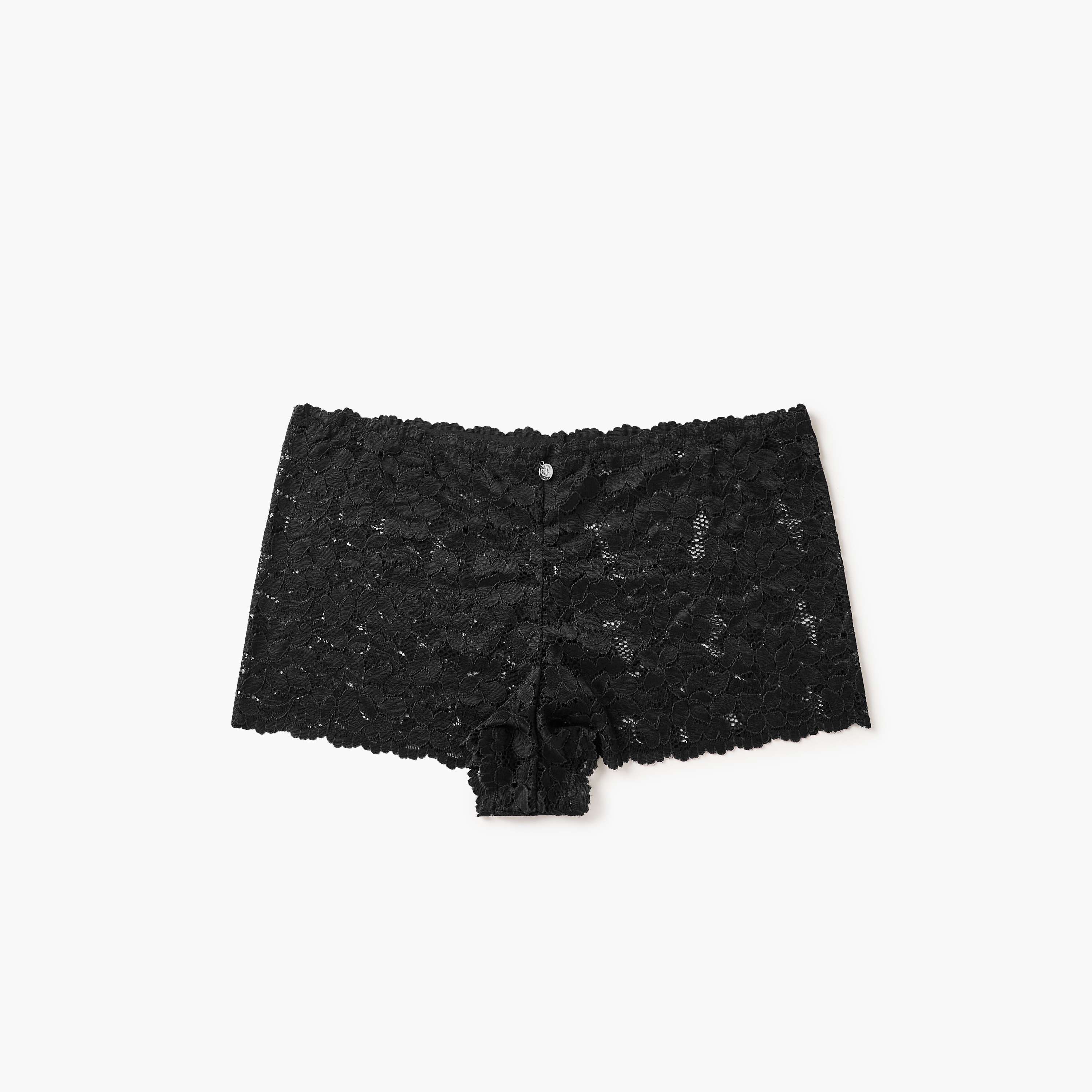 طقم سراويل داخلية بوي شورت قطعتين بتصميم دانتيل-women-clothing-lingerie-panties-image-3
