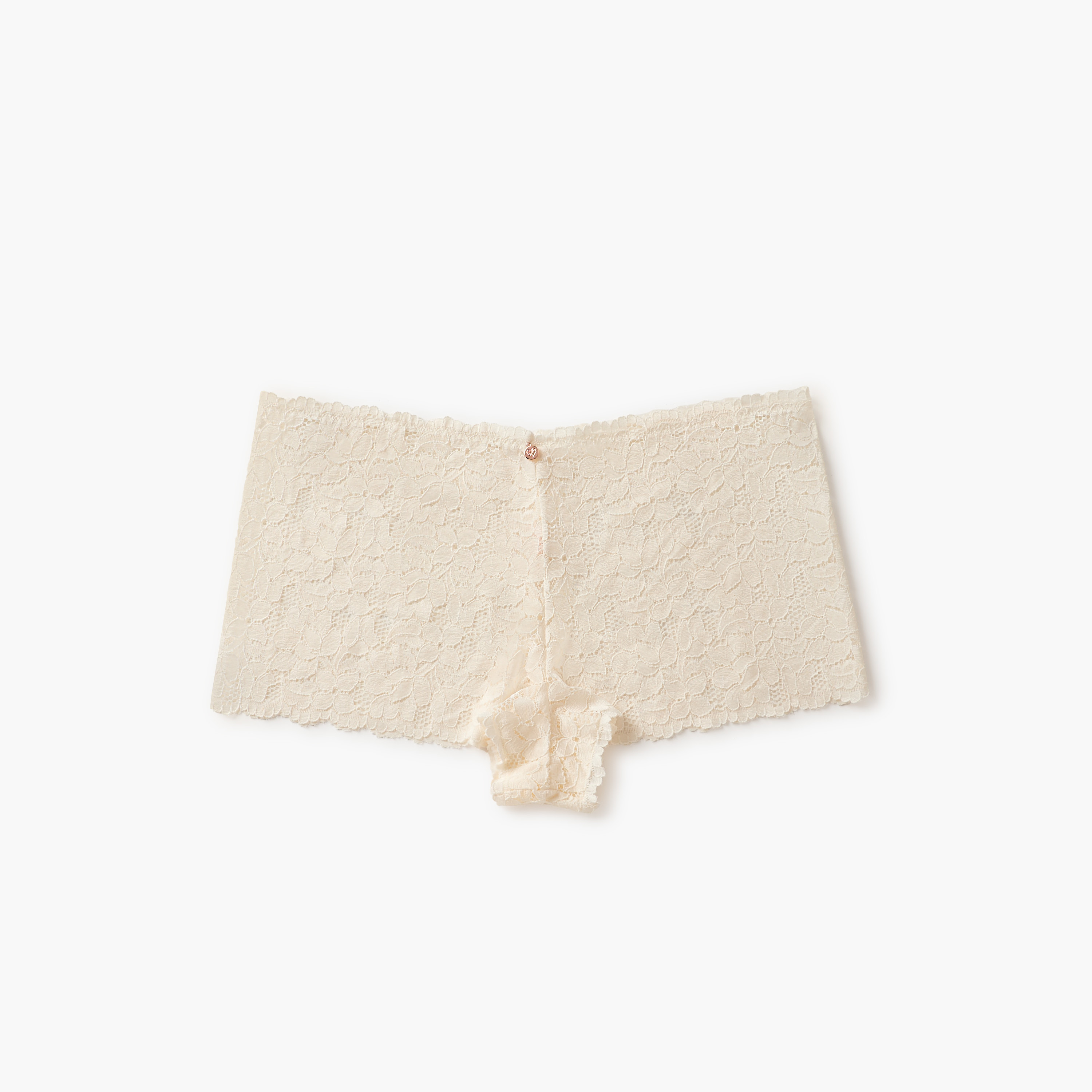 طقم سراويل داخلية بوي شورت قطعتين بتصميم دانتيل-women-clothing-lingerie-panties-image-3